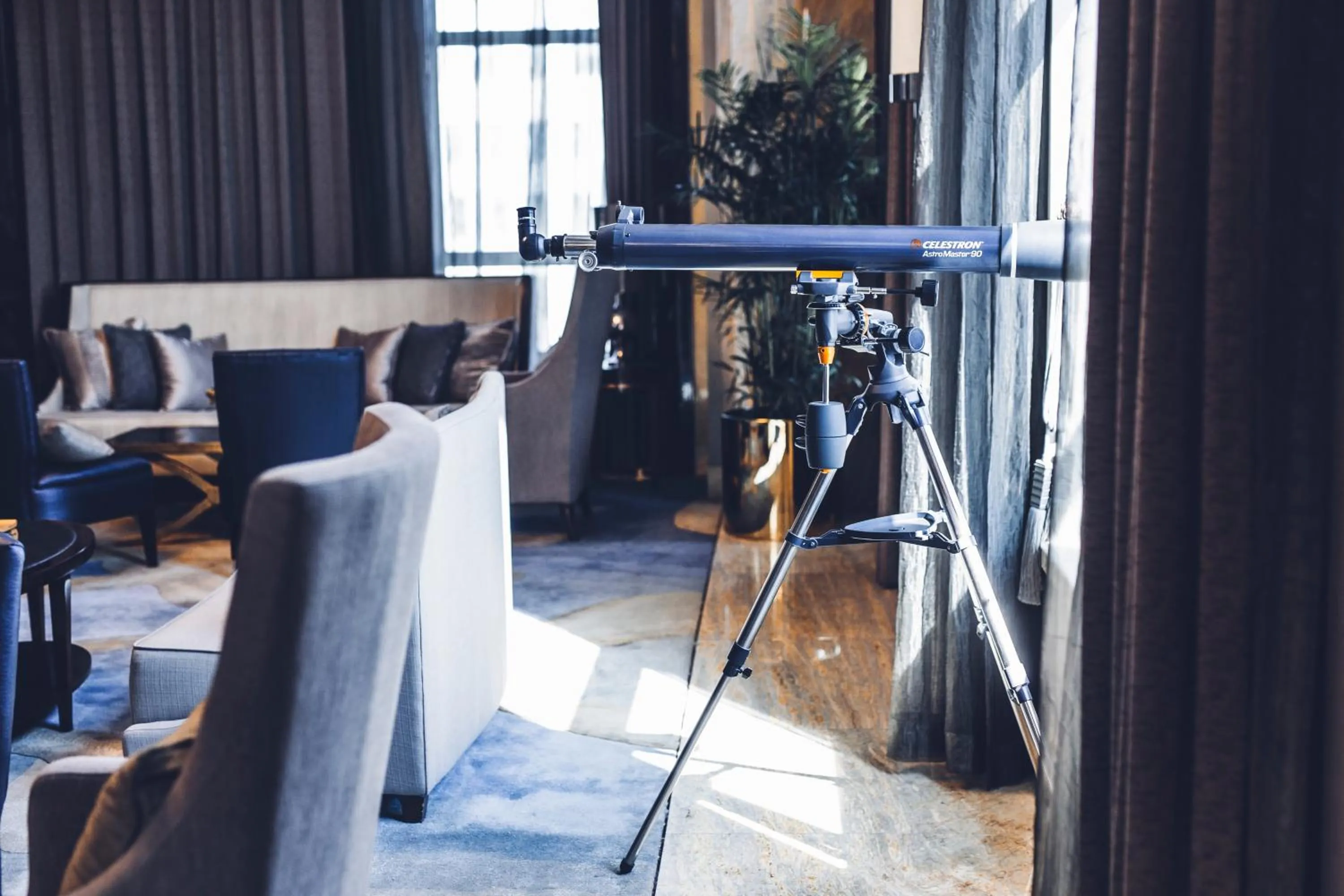 Seating area in Wanda Realm Dandong