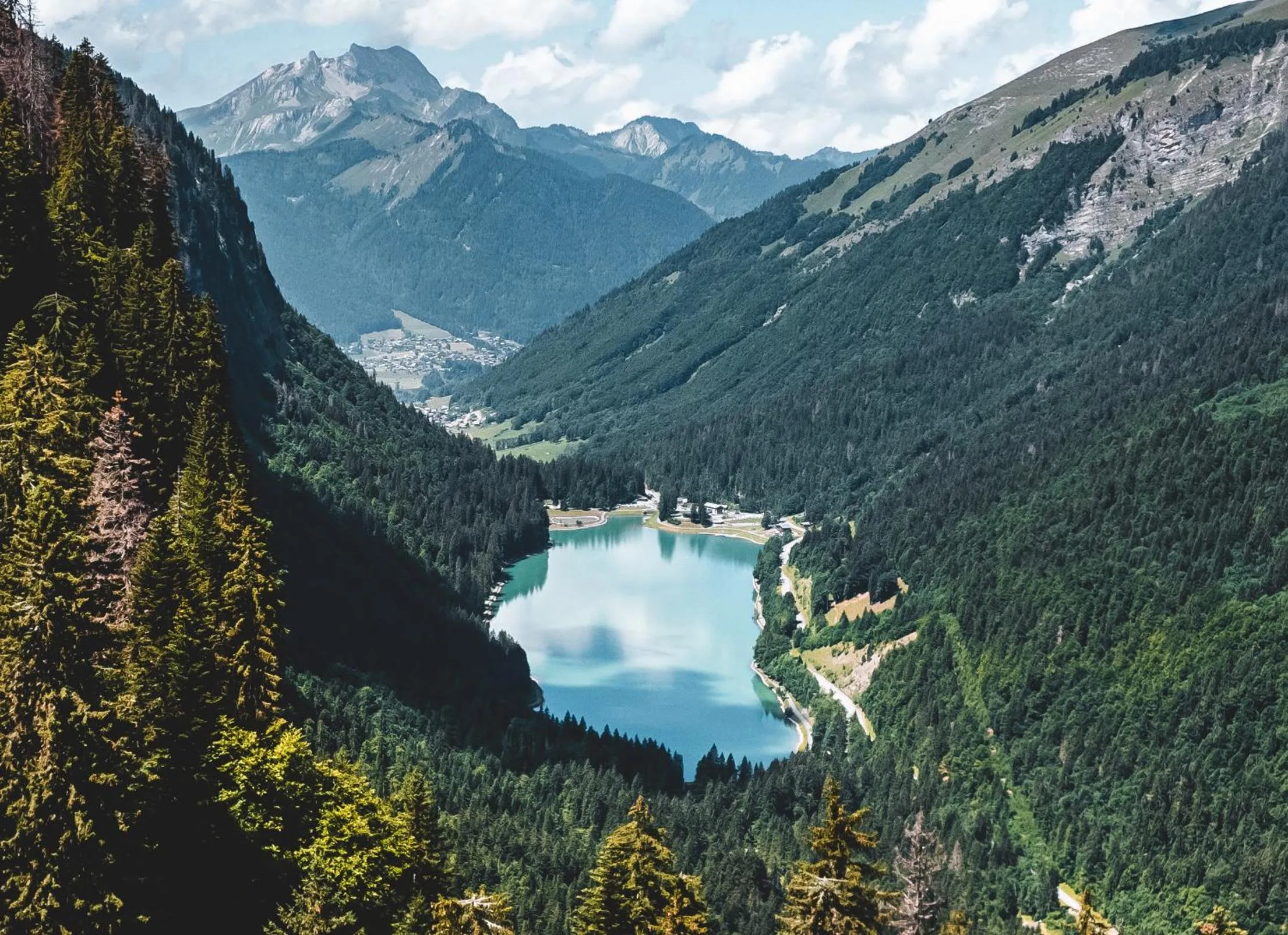 Natural landscape in Hotel Du Lac