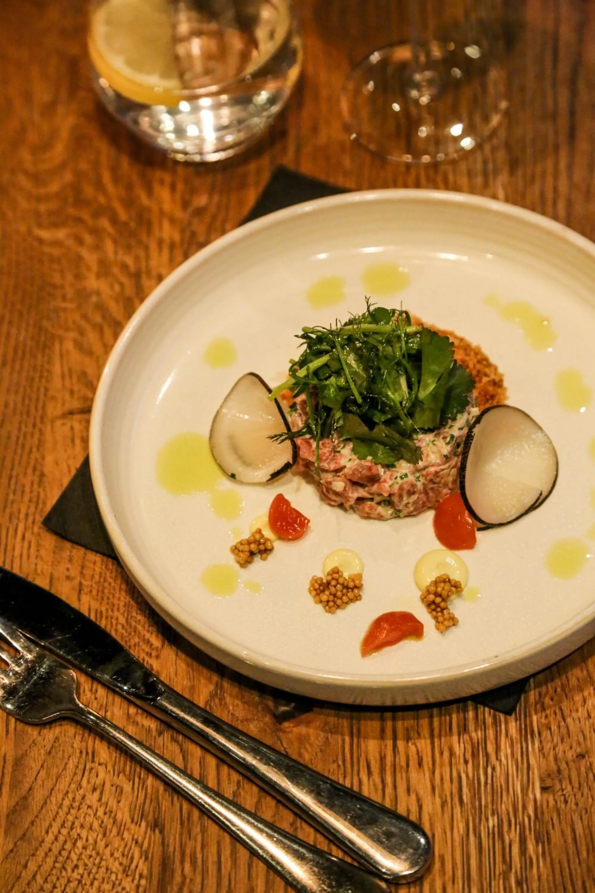 Food in Hotel Du Lac