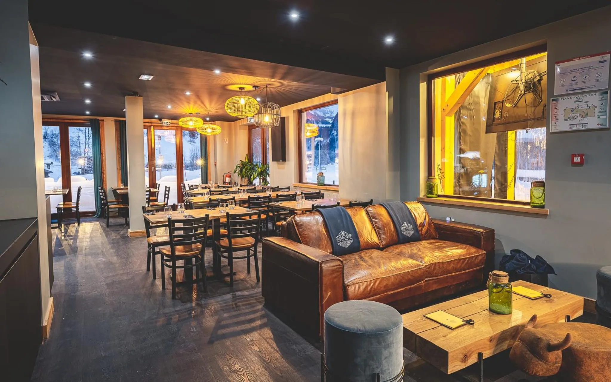 Restaurant/places to eat in Hotel Du Lac