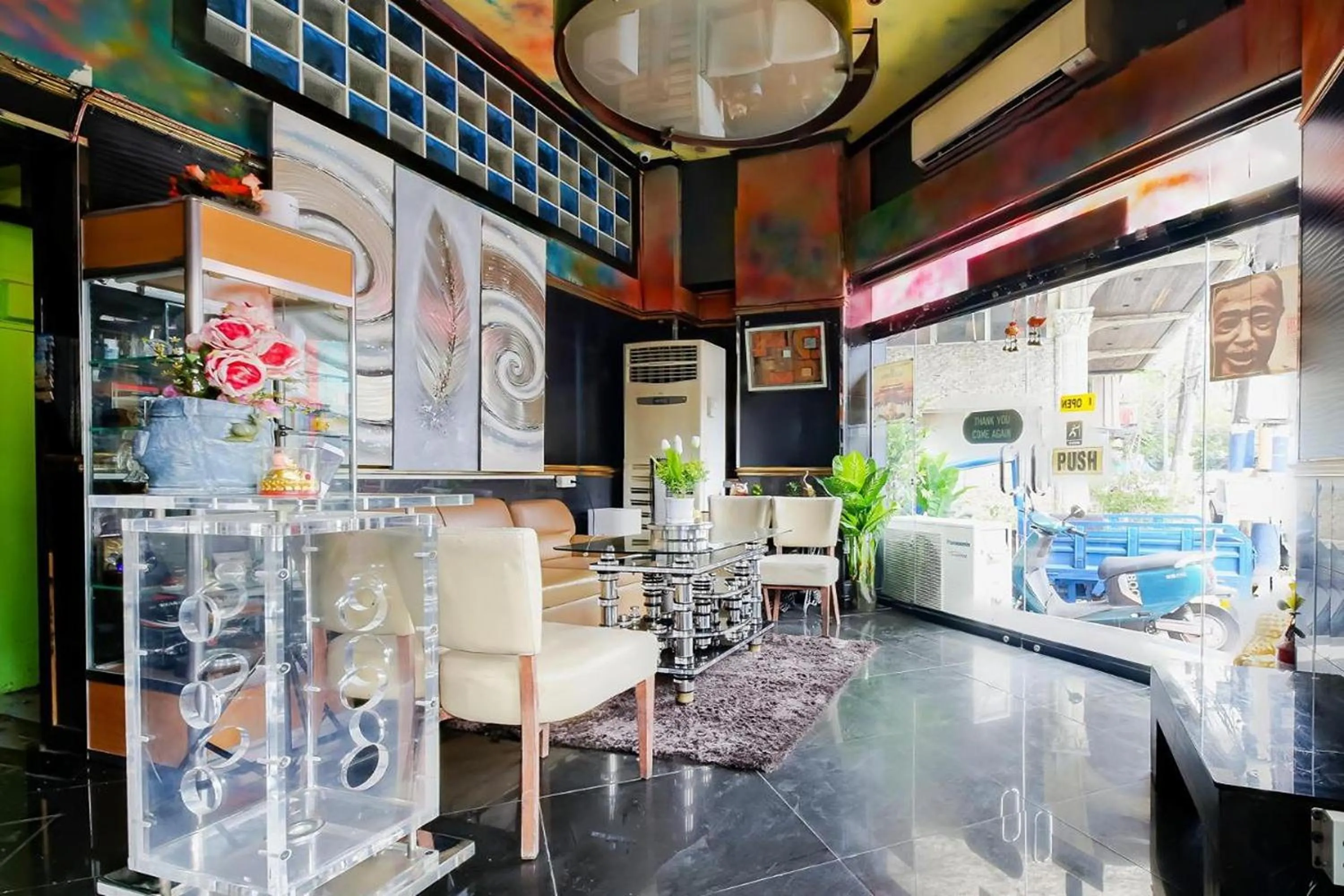 Seating area in Remedios Hotel Manila City Center