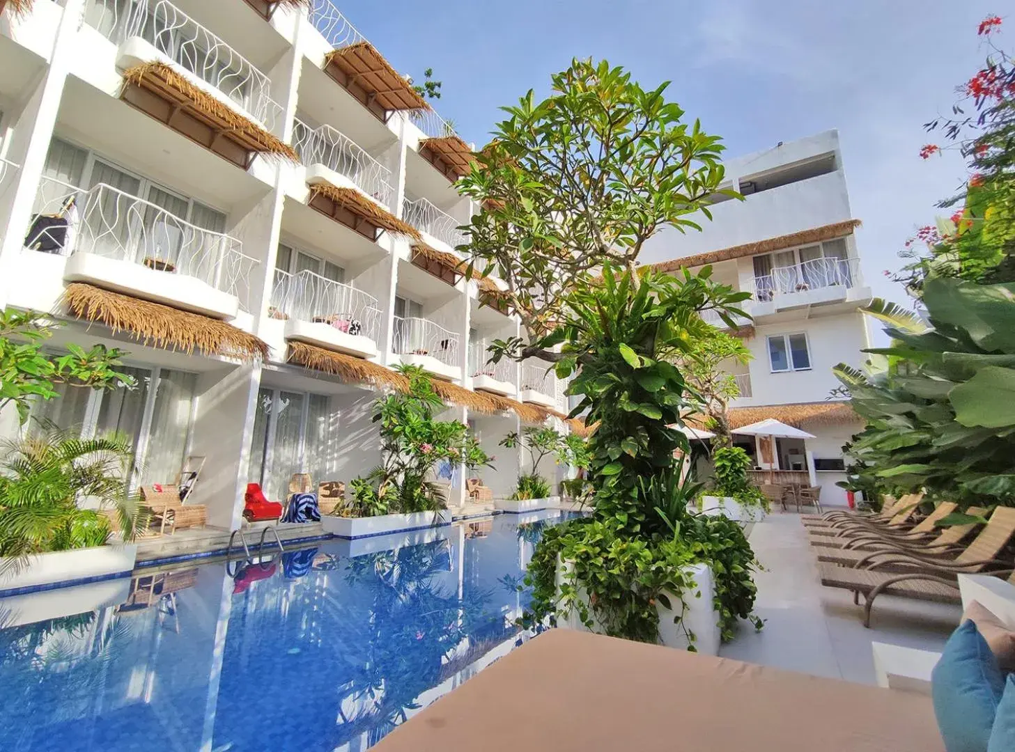 Swimming pool in Khaiyyara Jimbaran Bali Swimming pool in Khaiyyara Jimbaran Bali