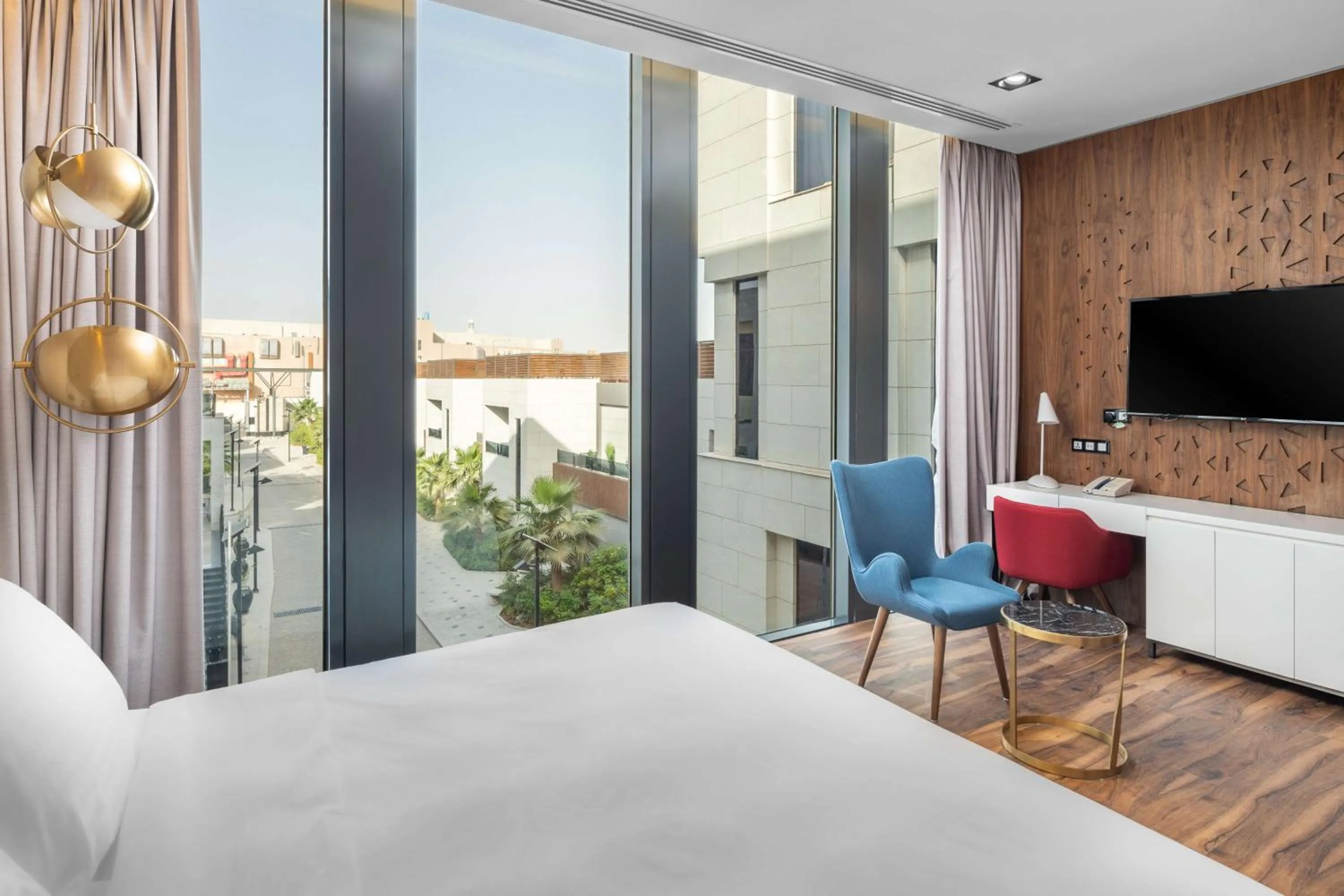 Bed in Radisson Blu Hotel Riyadh Qurtuba