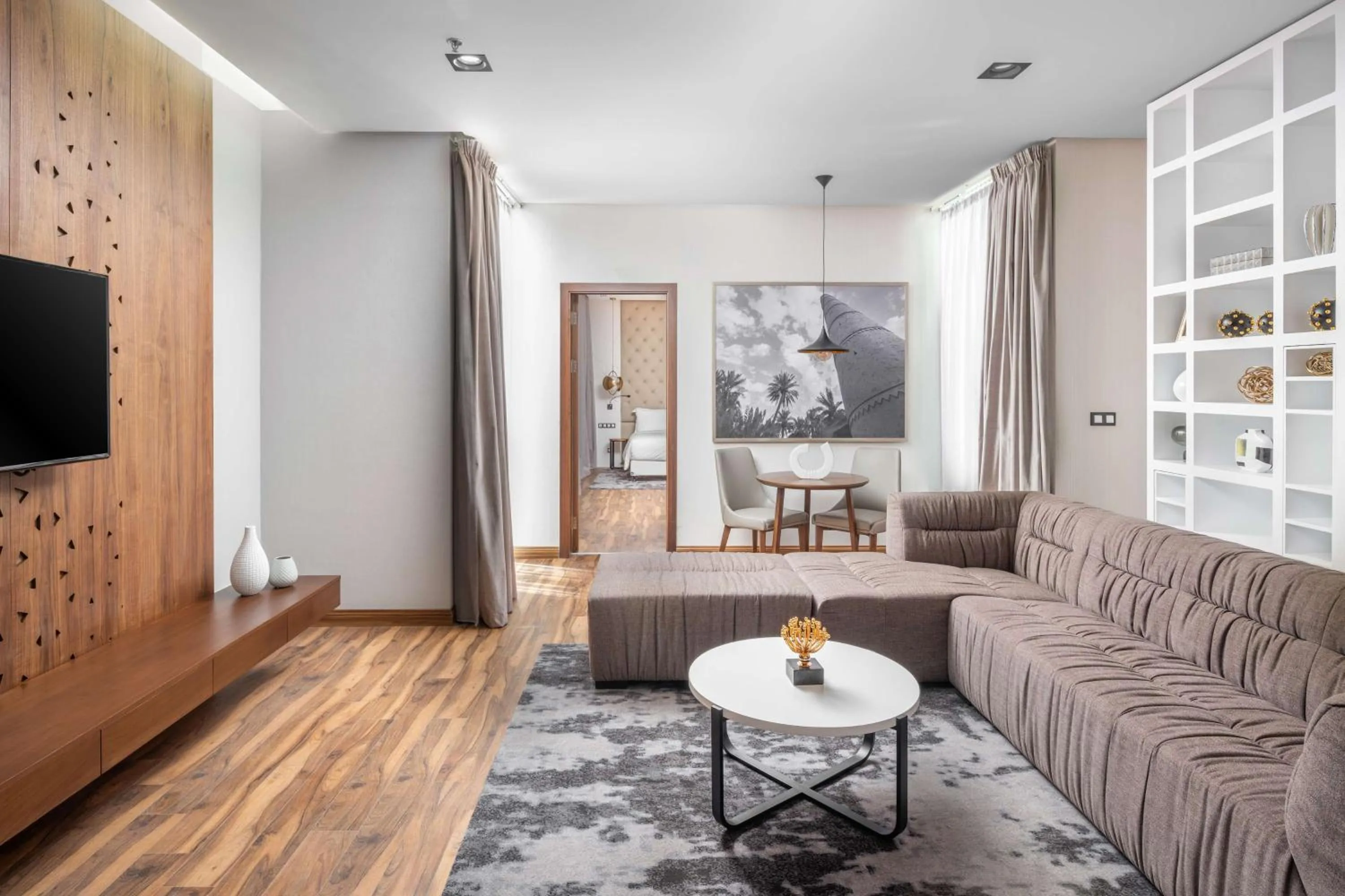 Living room in Radisson Blu Hotel Riyadh Qurtuba