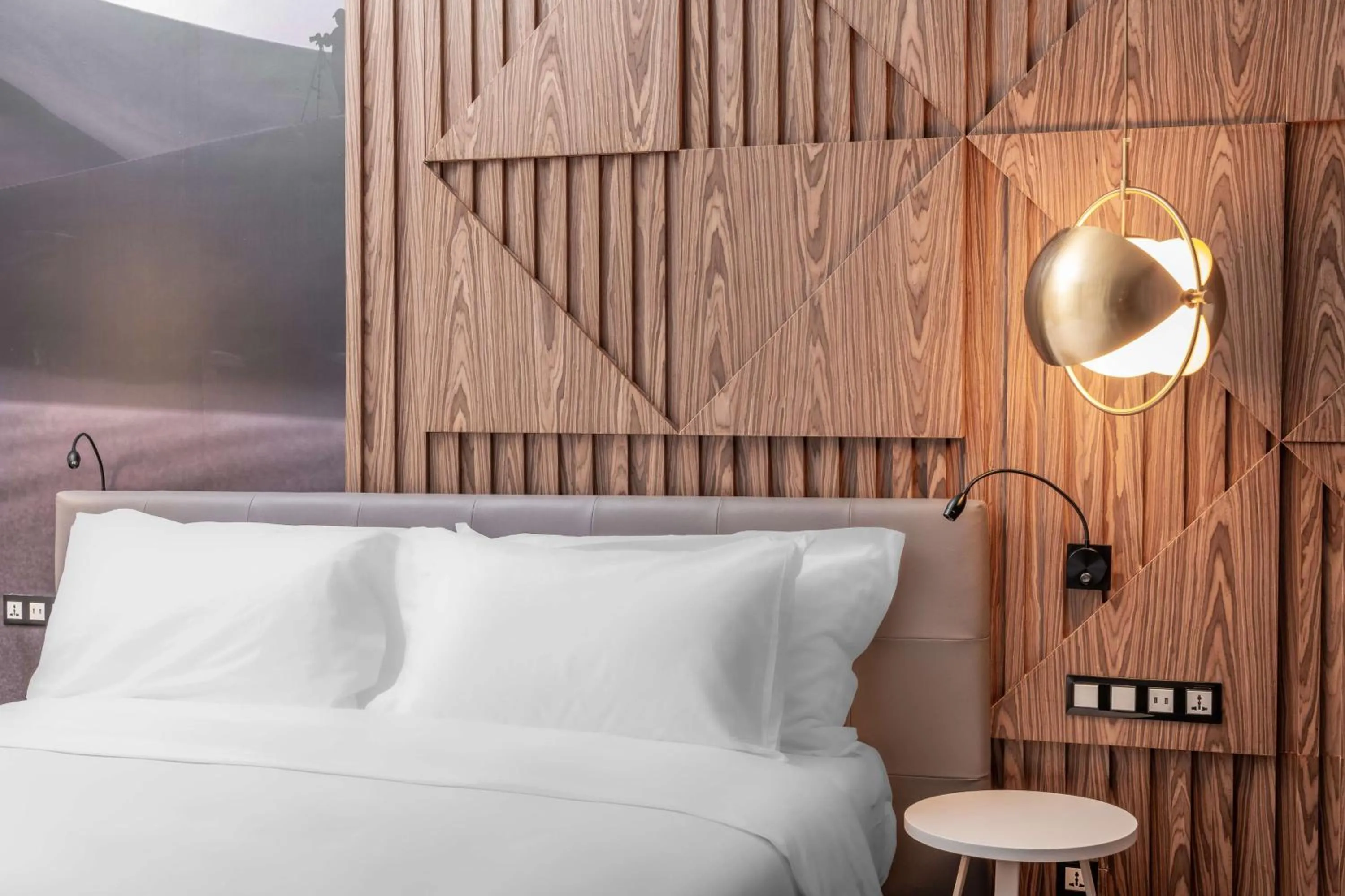 Bed in Radisson Blu Hotel Riyadh Qurtuba