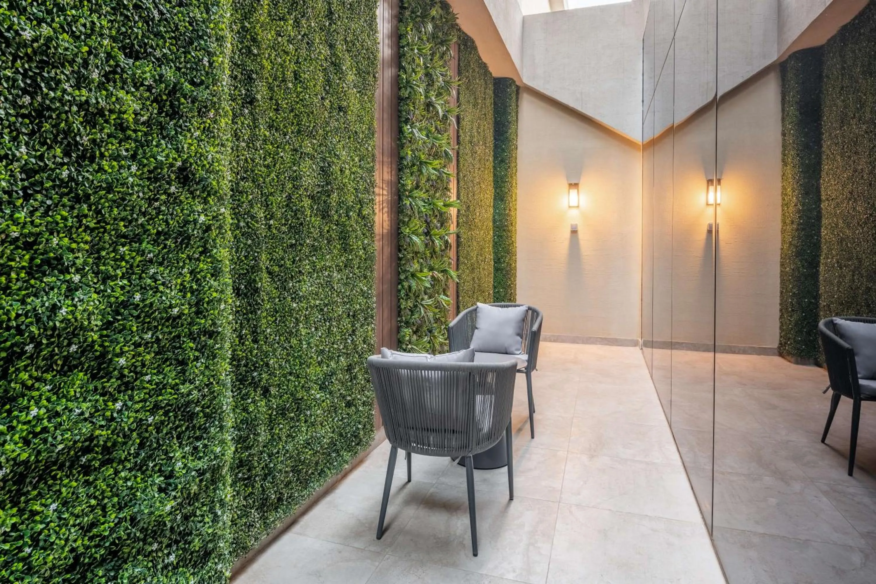 Patio in Radisson Blu Hotel Riyadh Qurtuba