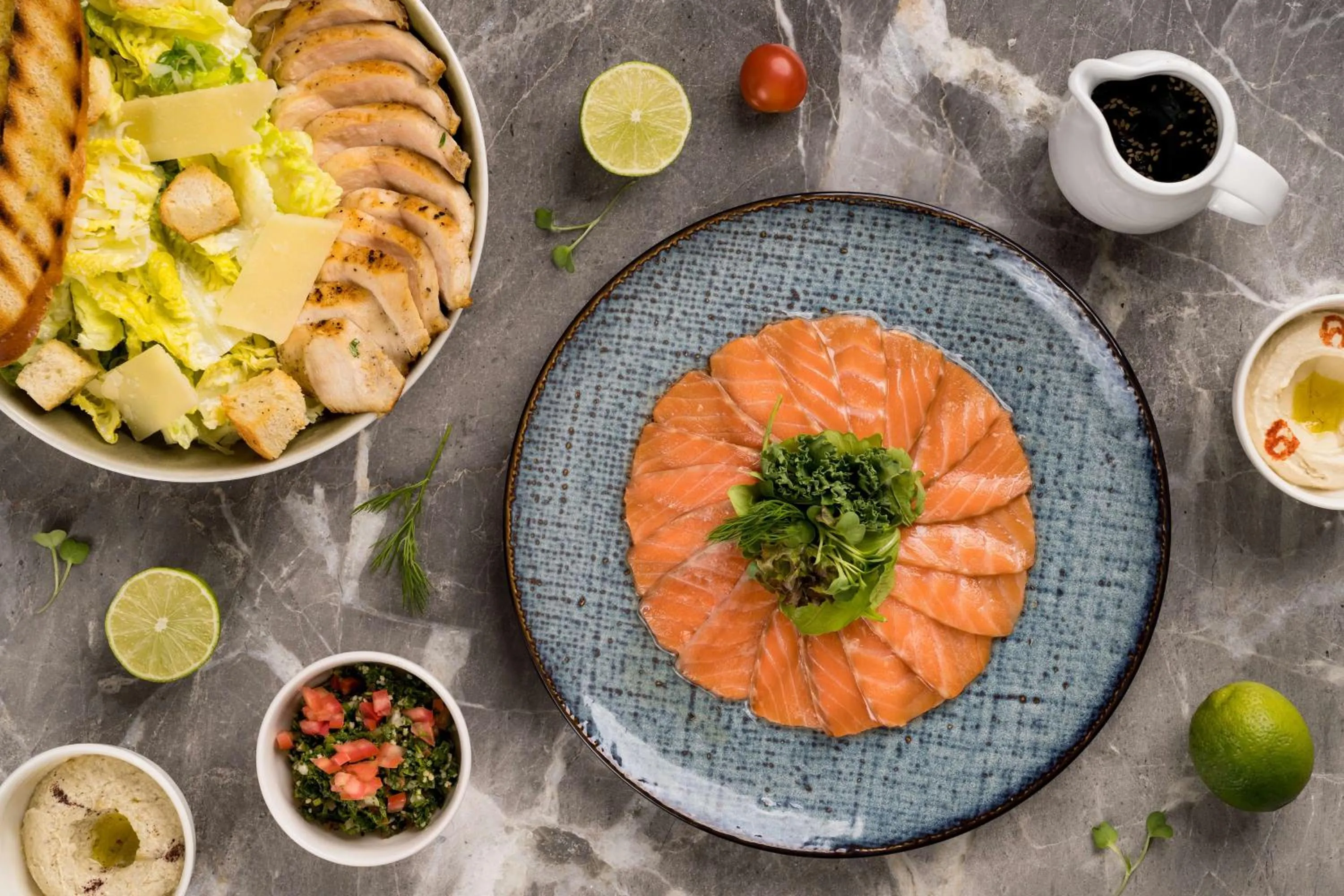 Restaurant/places to eat in Radisson Blu Hotel Riyadh Qurtuba