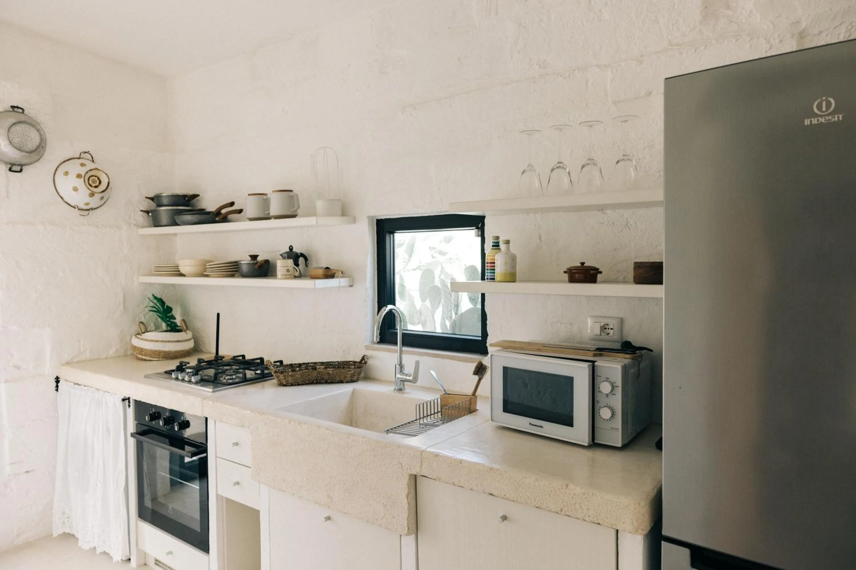 Communal kitchen in Corte Manfredi