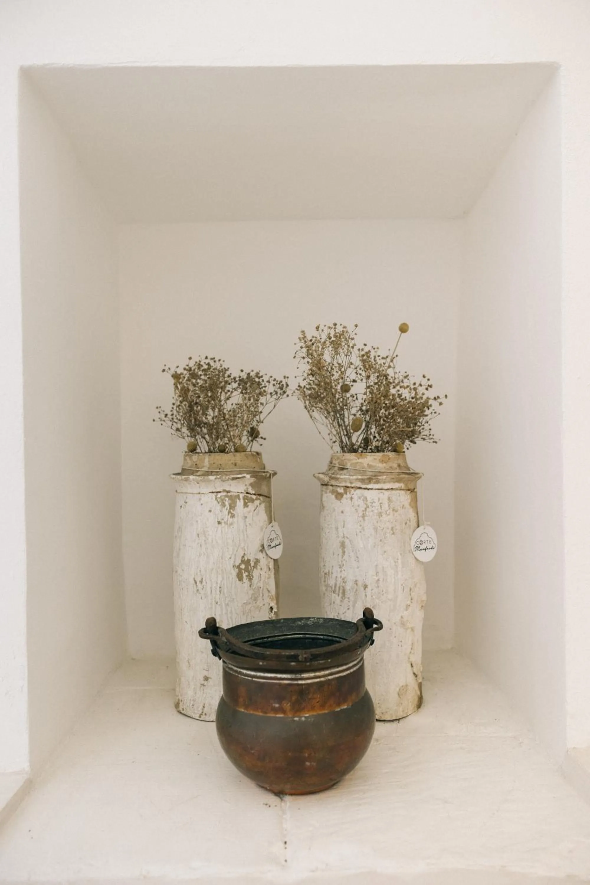 Decorative detail in Corte Manfredi