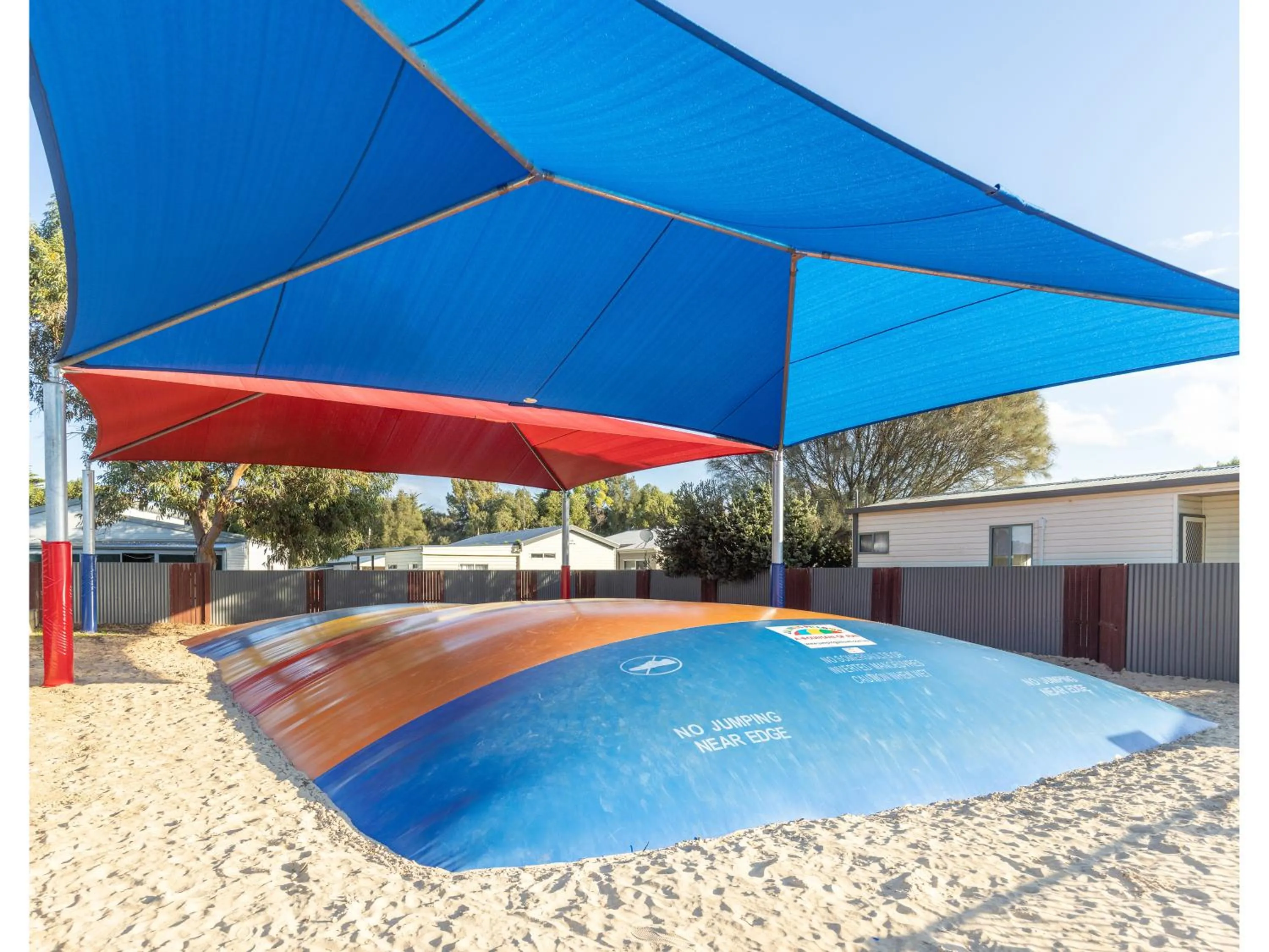 Children play ground in NRMA Warrnambool Riverside Holiday Park