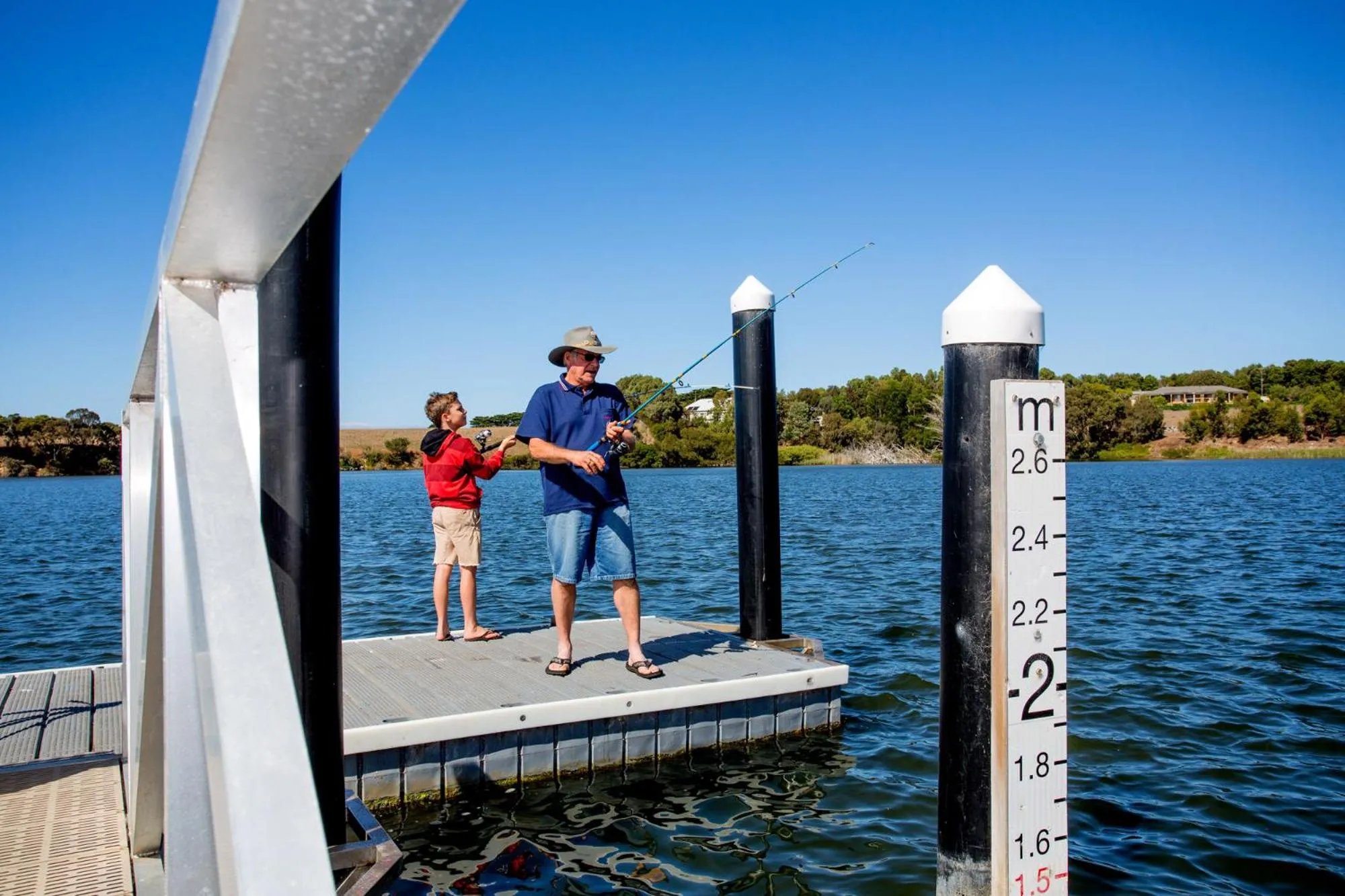 People in NRMA Warrnambool Riverside Holiday Park