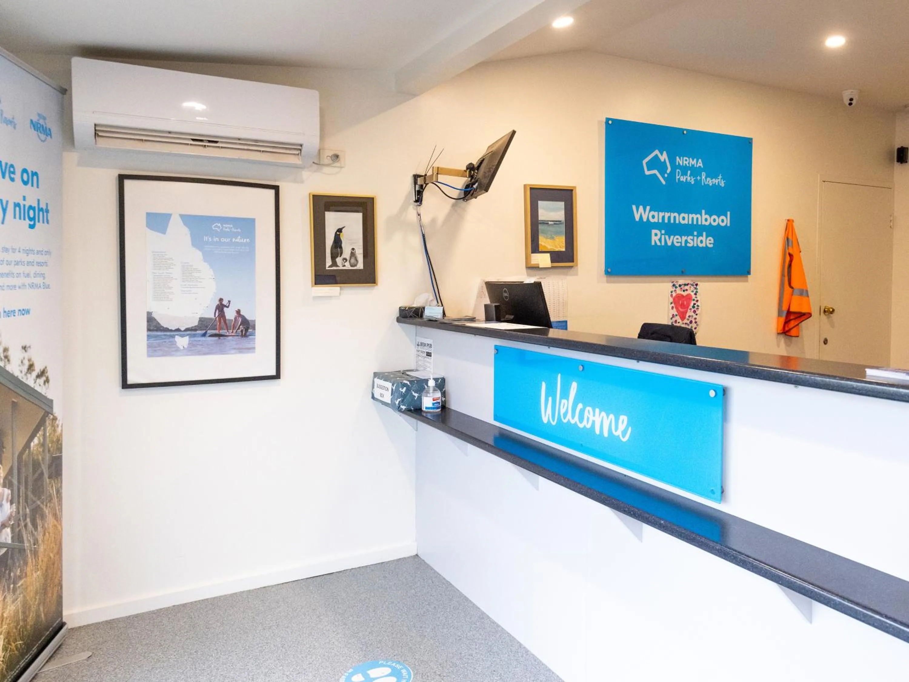 Lobby or reception in NRMA Warrnambool Riverside Holiday Park