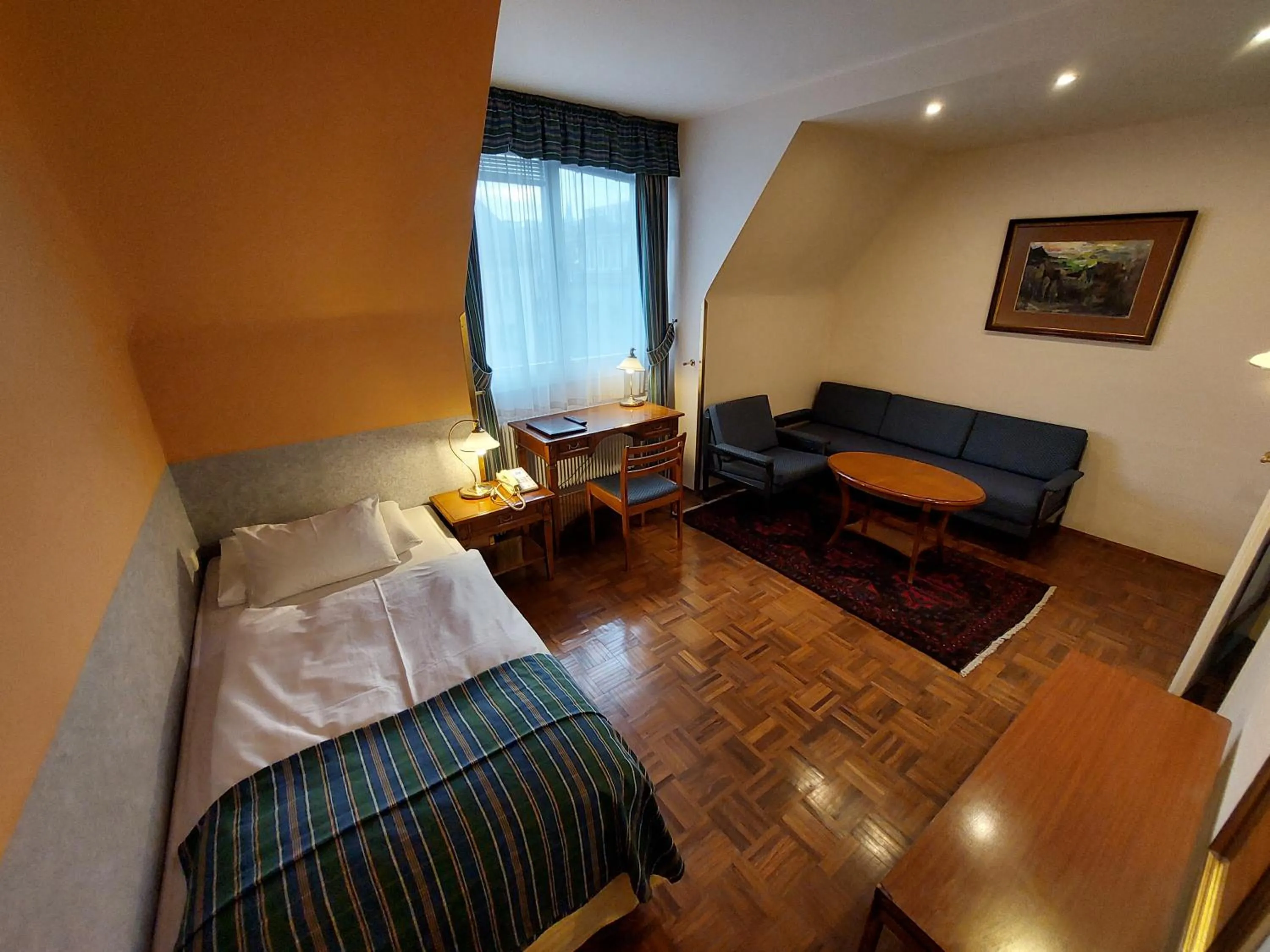 Bed in Hotel Apartment Rothensteiner