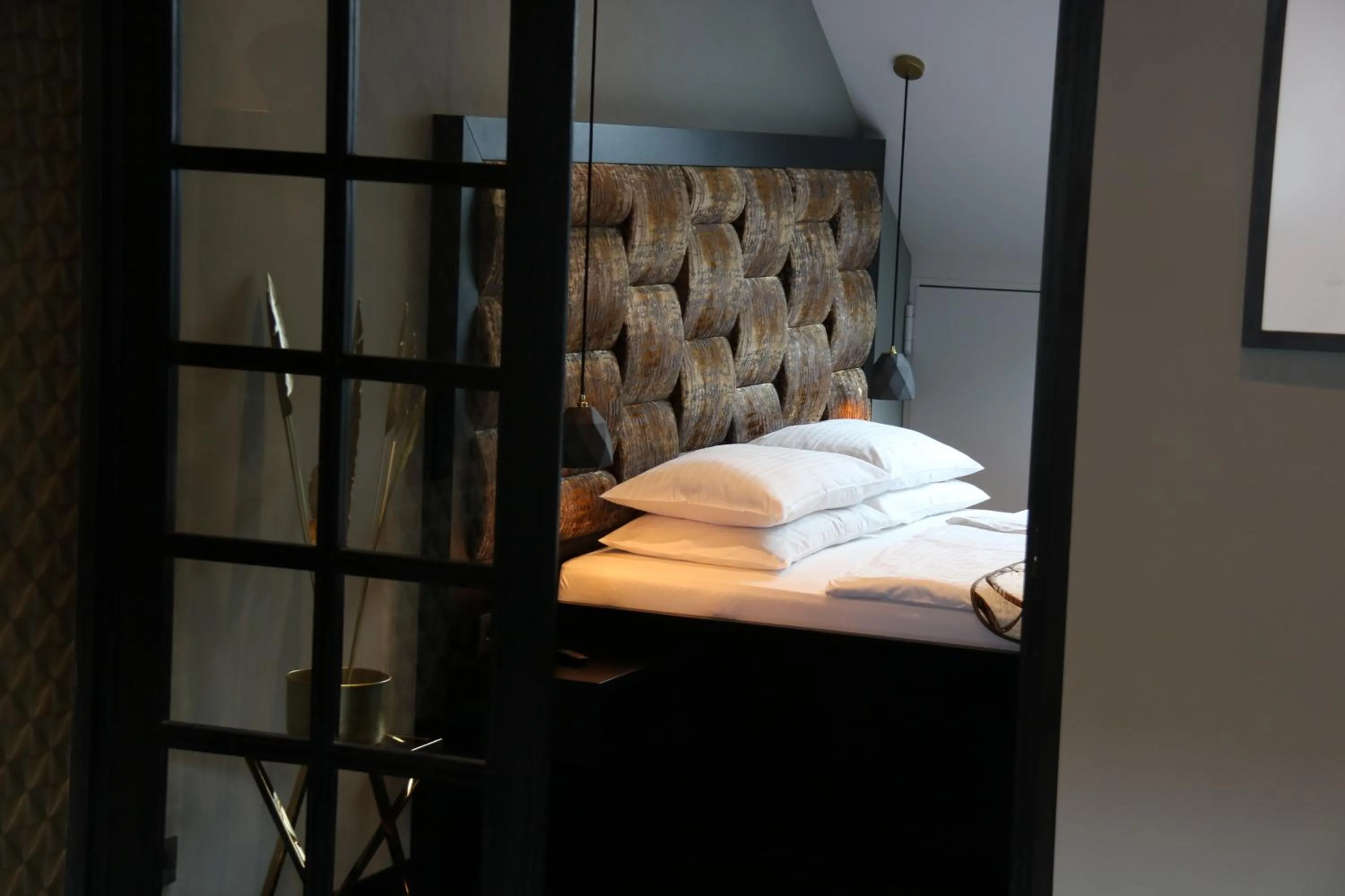 Bed in Hotel Vienna beim Prater