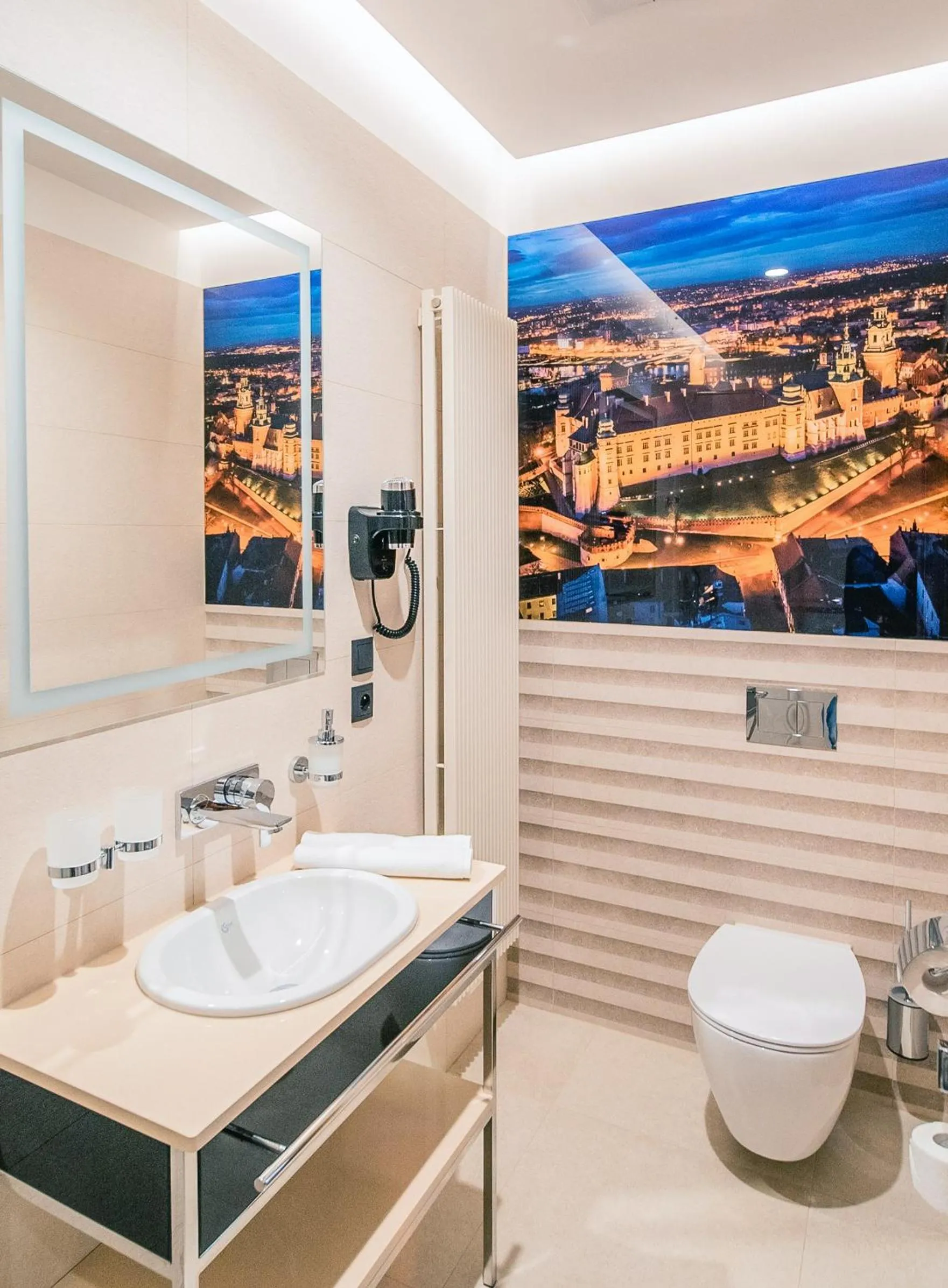 Bathroom in Sky Hotel Kraków