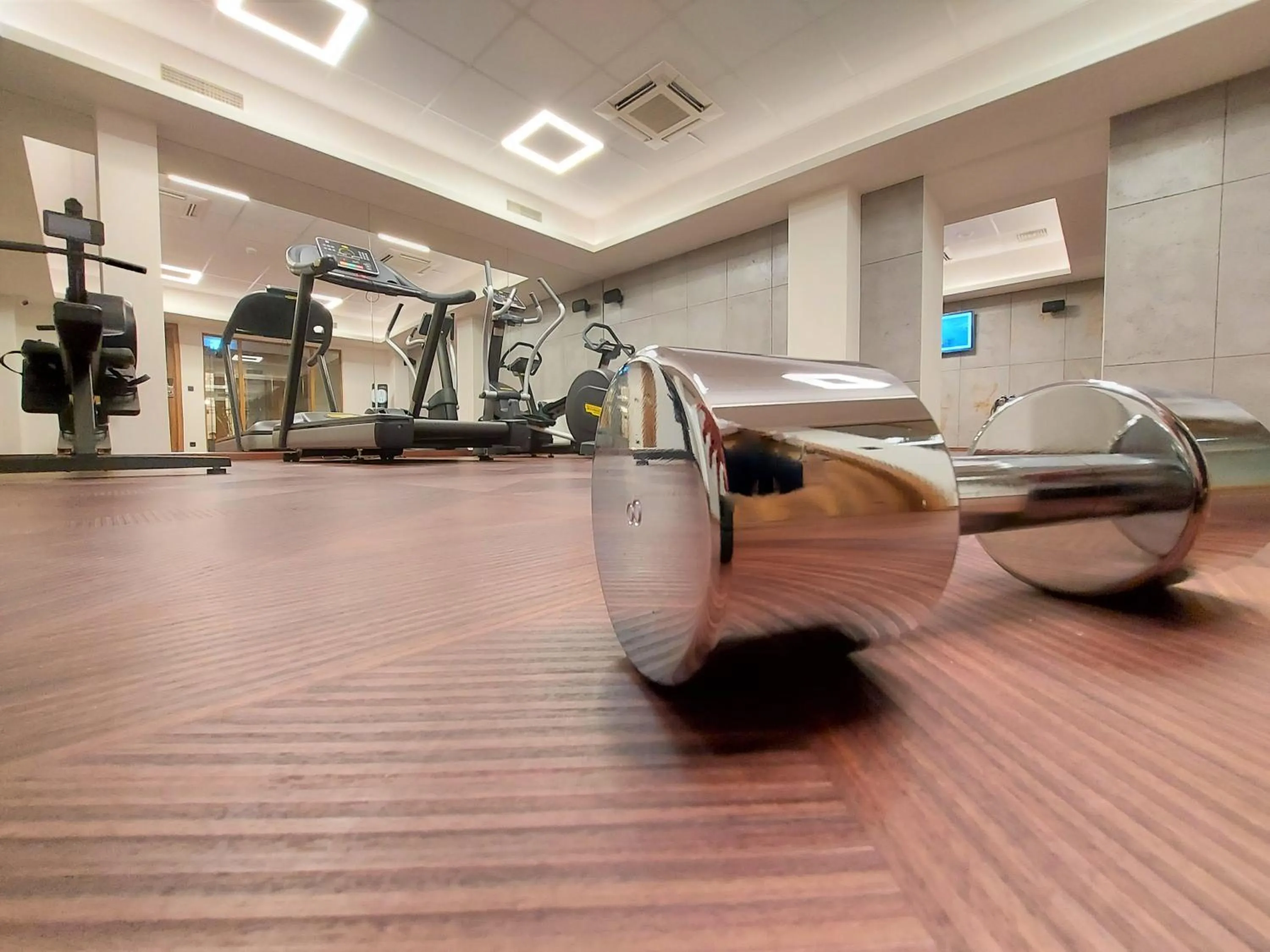 Fitness centre/facilities in Sky Hotel Kraków