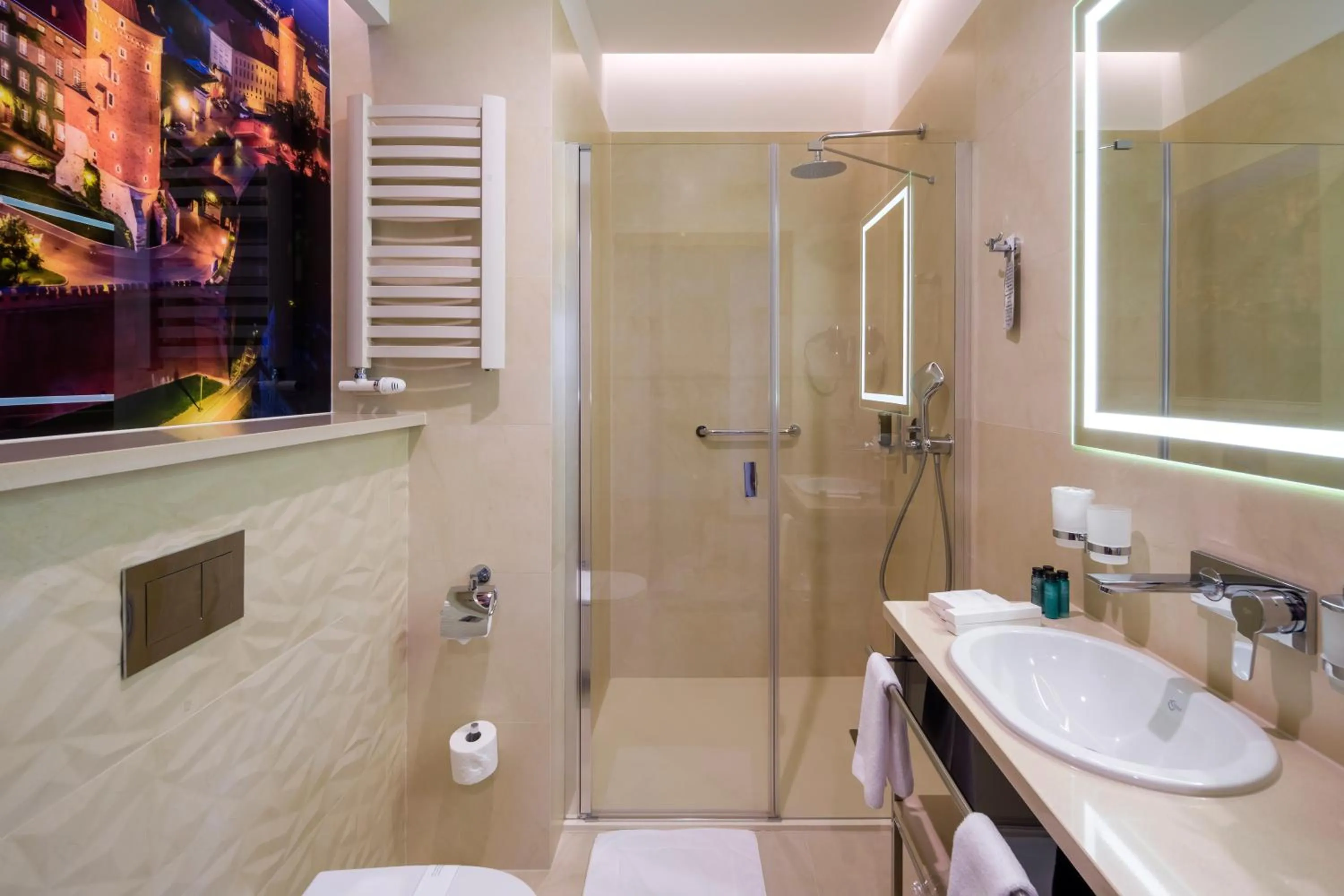 Bathroom in Sky Hotel Kraków