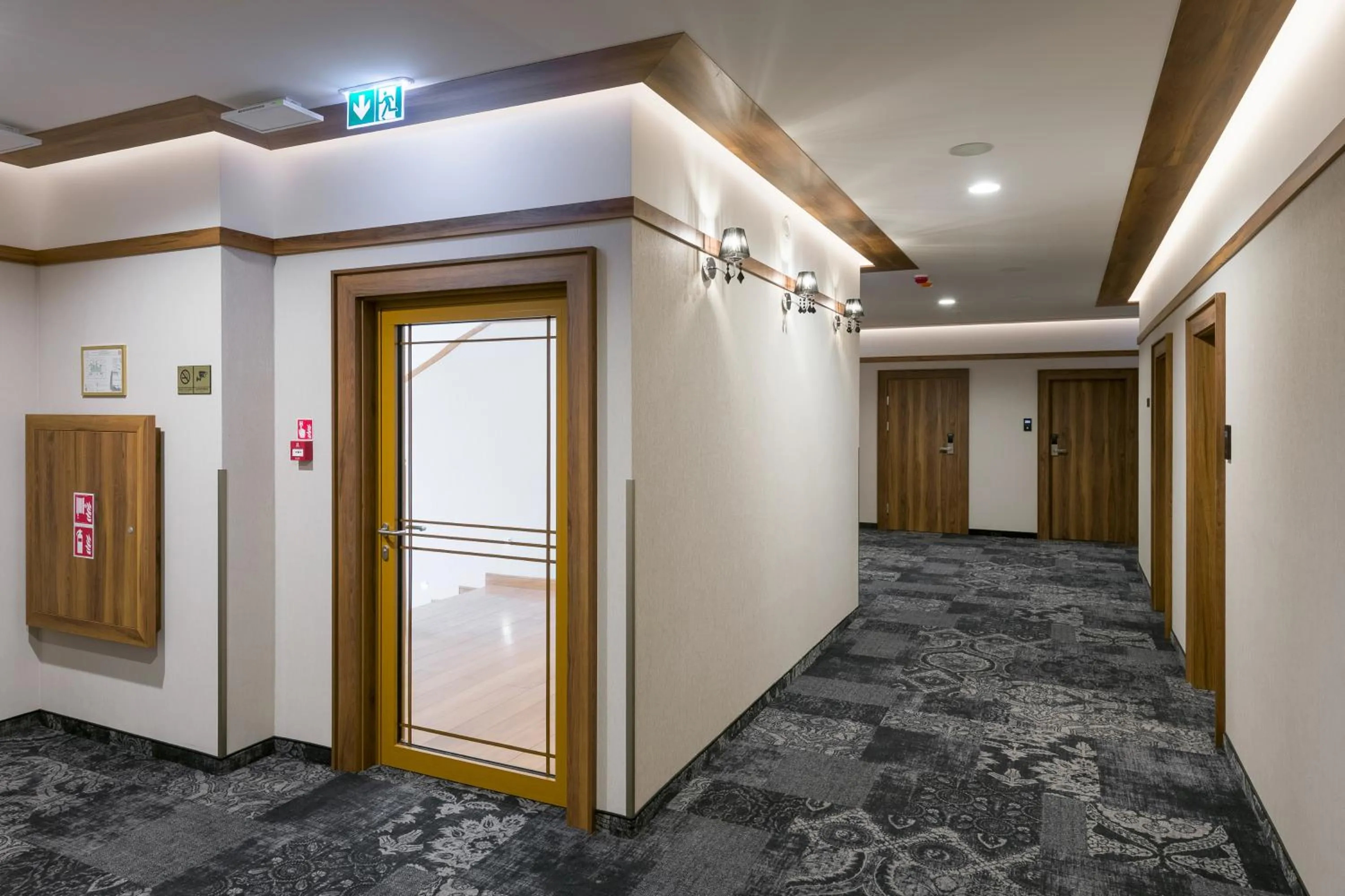 Floor plan in Sky Hotel Kraków