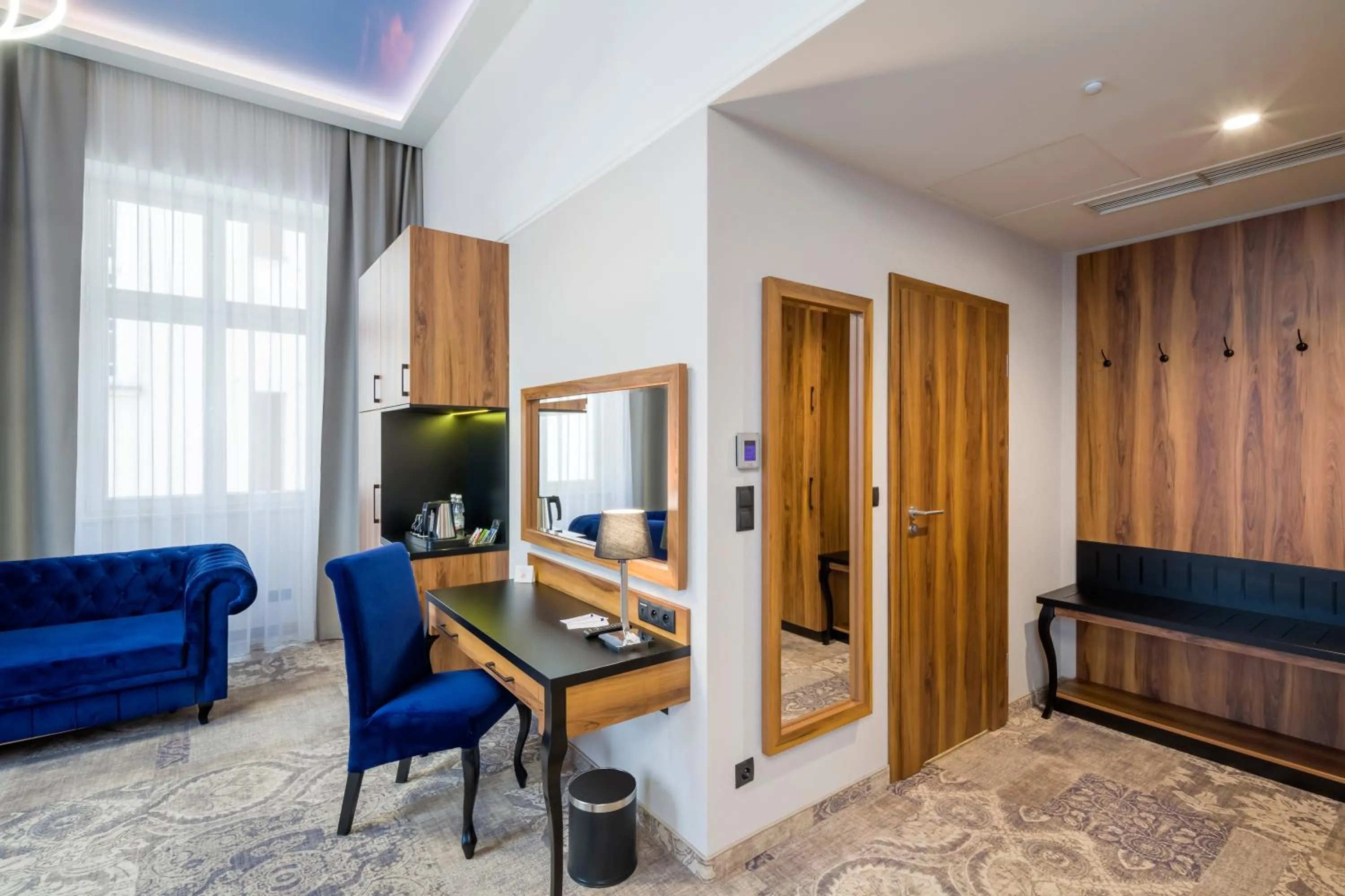 Living room in Sky Hotel Kraków