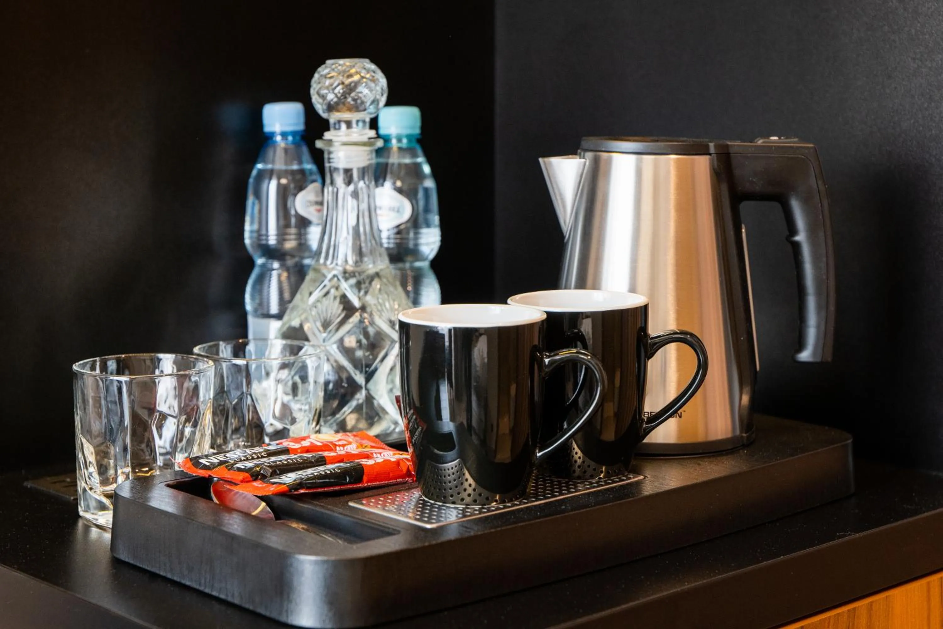 Coffee/tea facilities in Sky Hotel Kraków