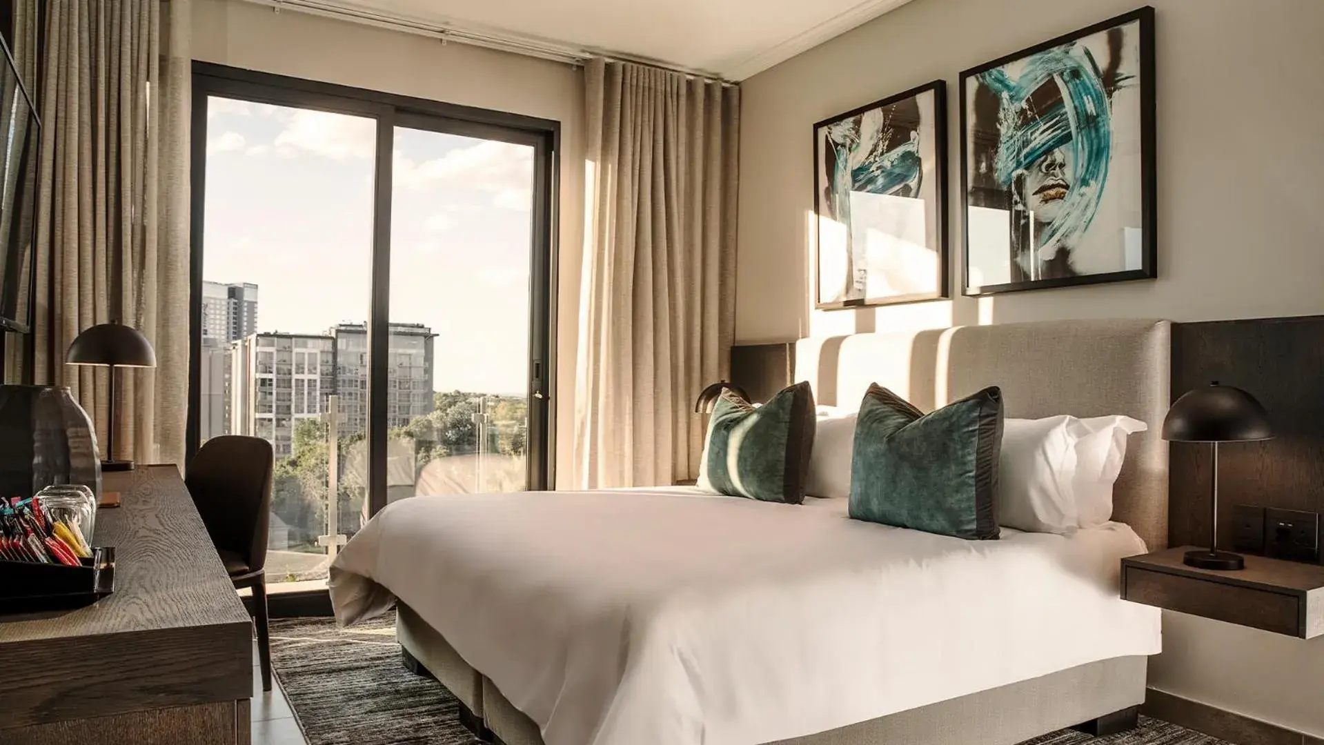 Bedroom, Bed in The Catalyst Apartment Hotel by NEWMARK Bedroom, Bed in The Catalyst Apartment Hotel by NEWMARK