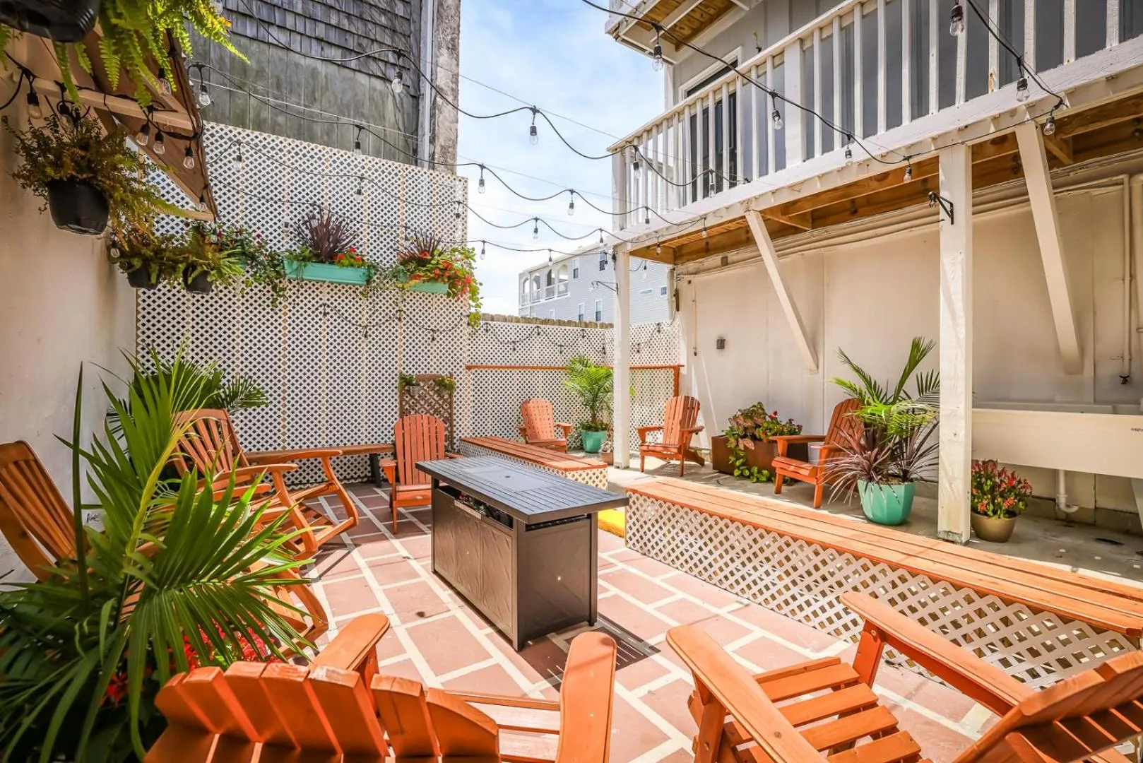 Patio in Dry Dock Inn