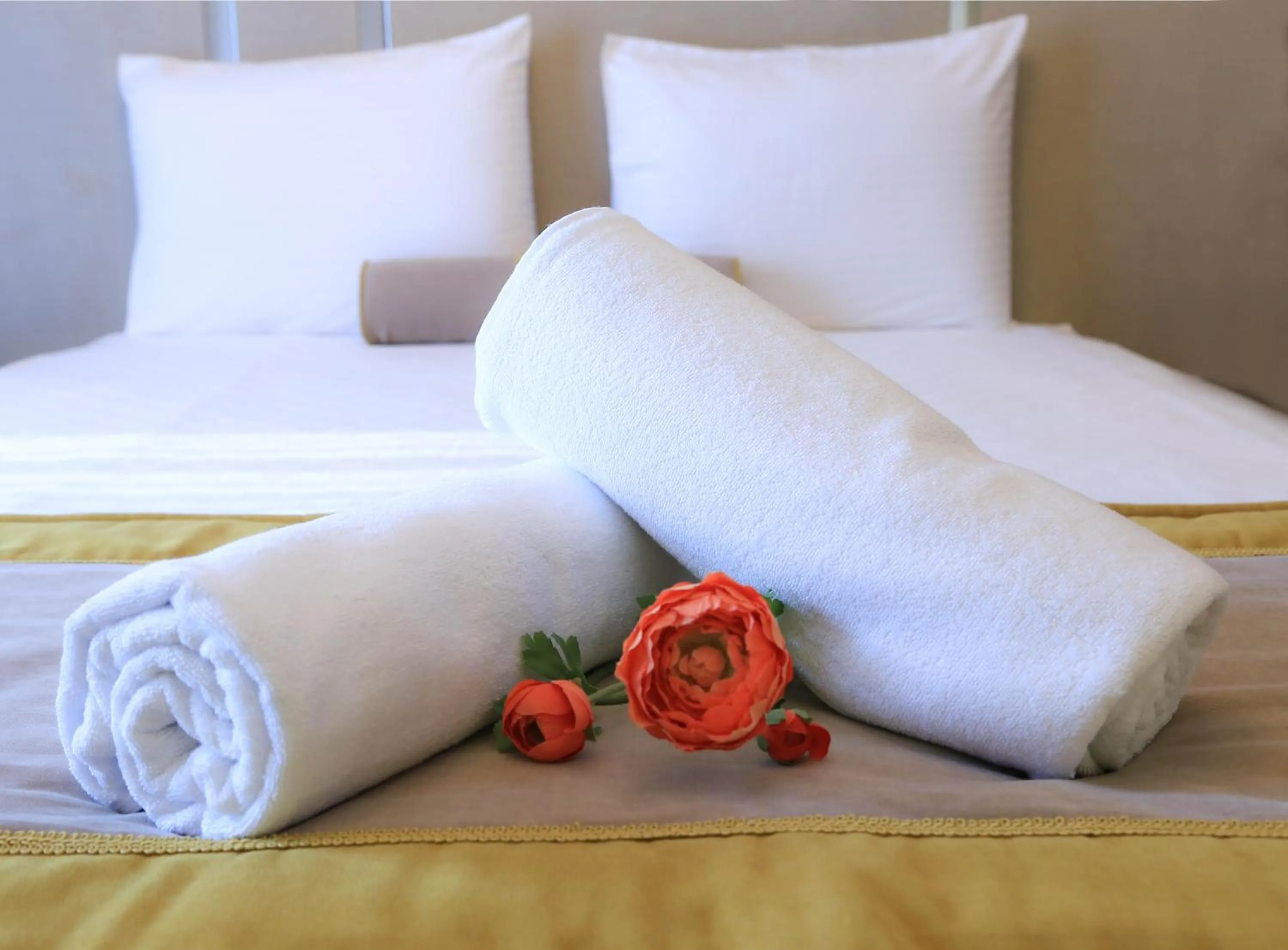 Bed in Burçman Hotel Vişne