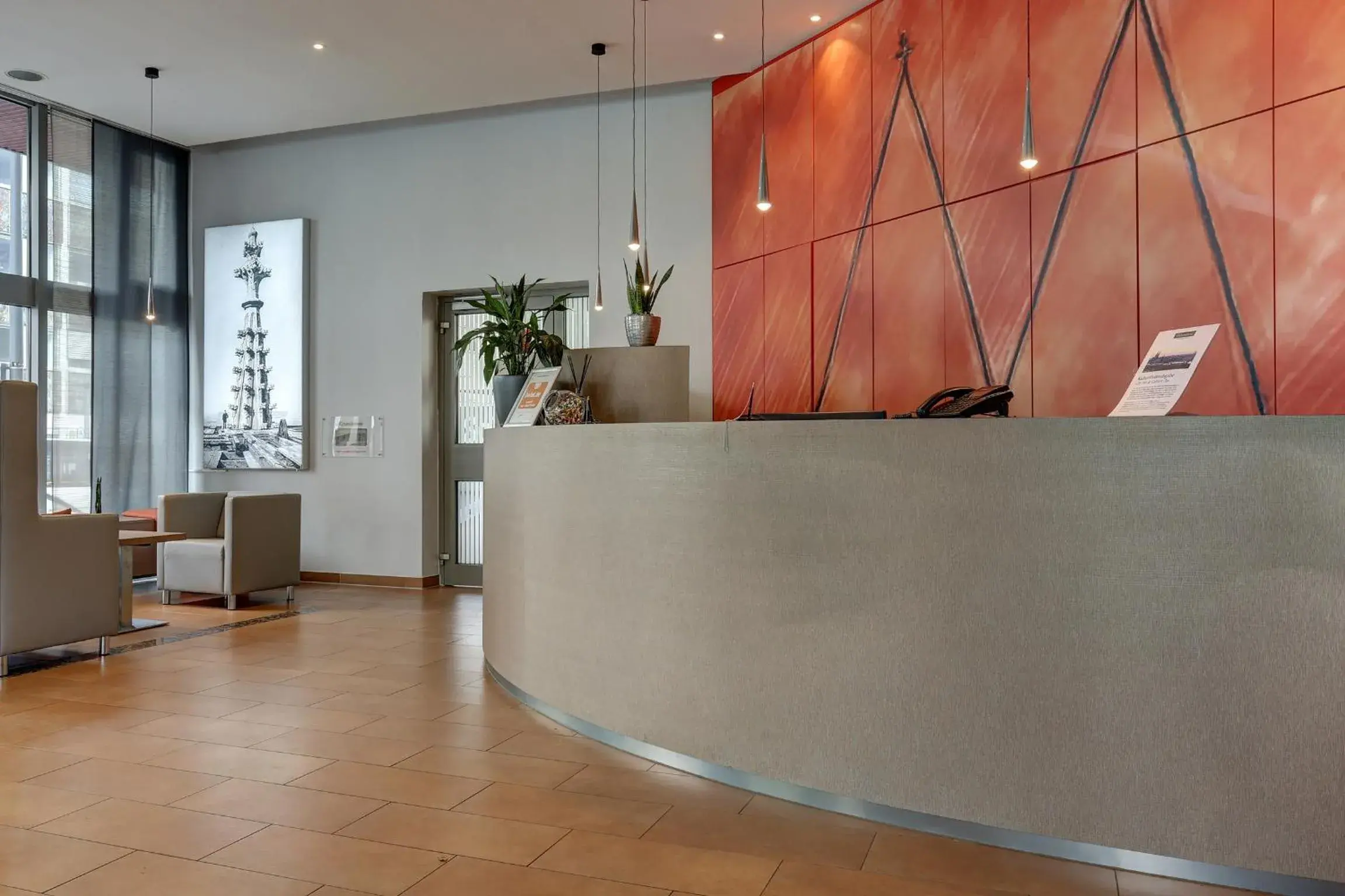 Lobby or reception in Kommerzhotel Köln Lobby or reception in Kommerzhotel Köln