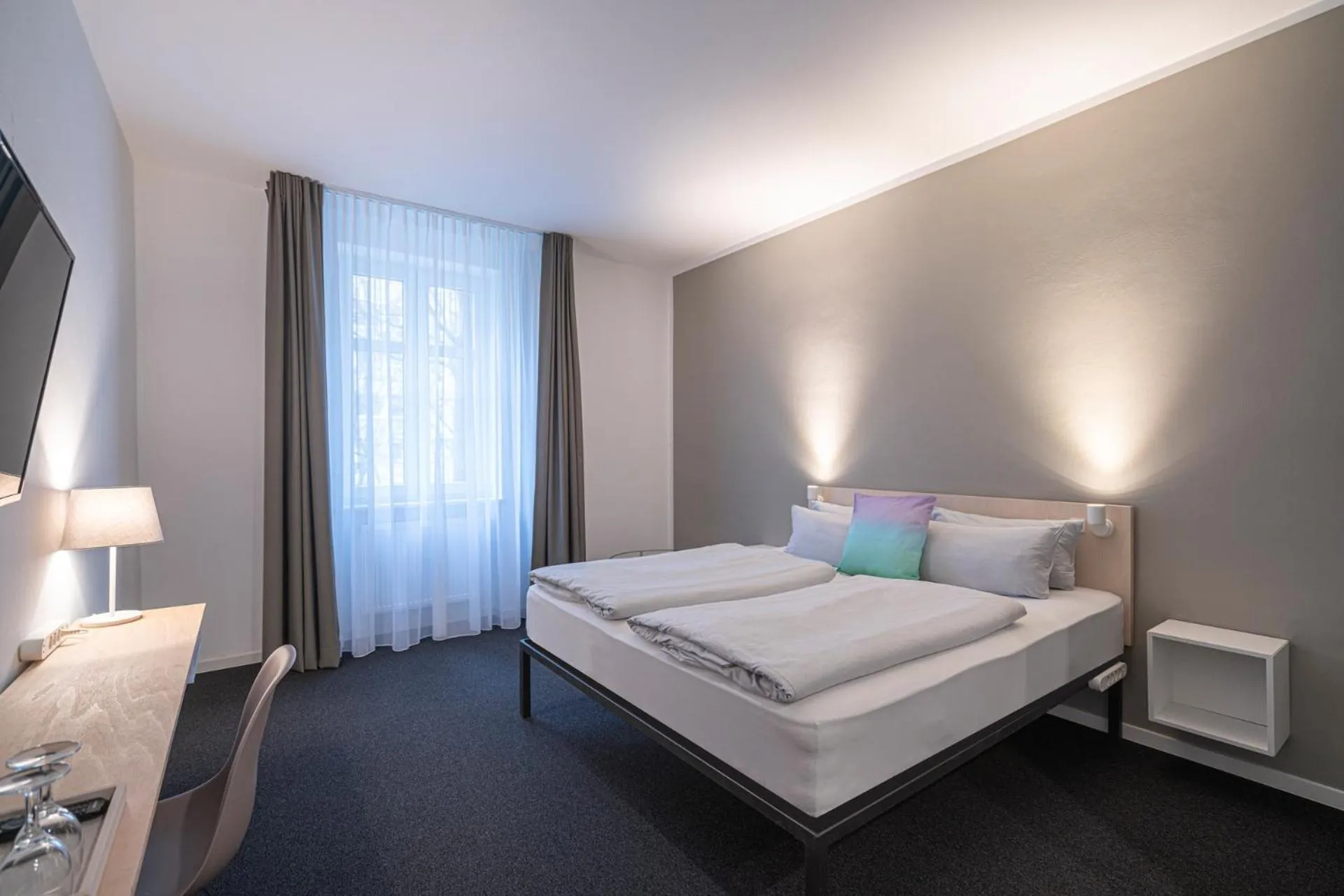 Photo of the whole room, Bed in BIG MAMA Leipzig