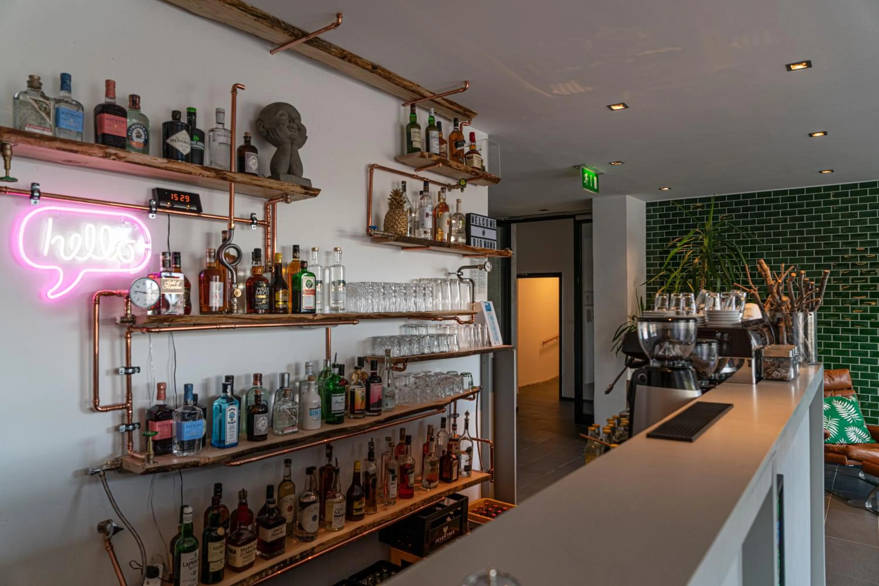 Lobby or reception in BIG MAMA Leipzig