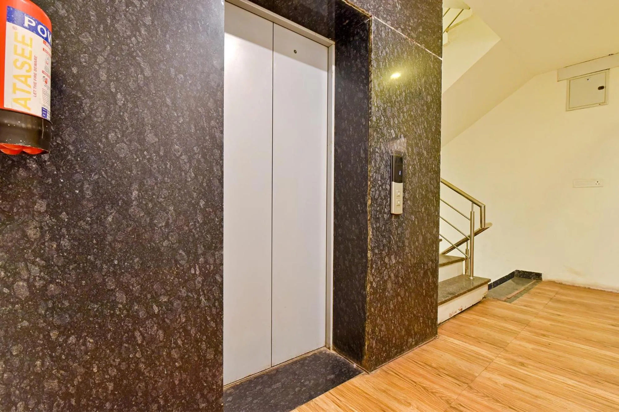 elevator in OYO 79651 TownHouse OTH Buddhi