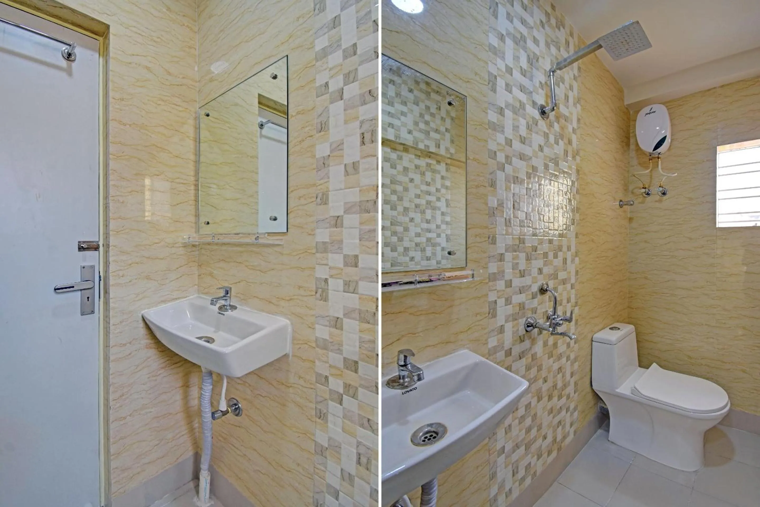 Bathroom in Collection O Ketan Regency Near Acropolis Mall