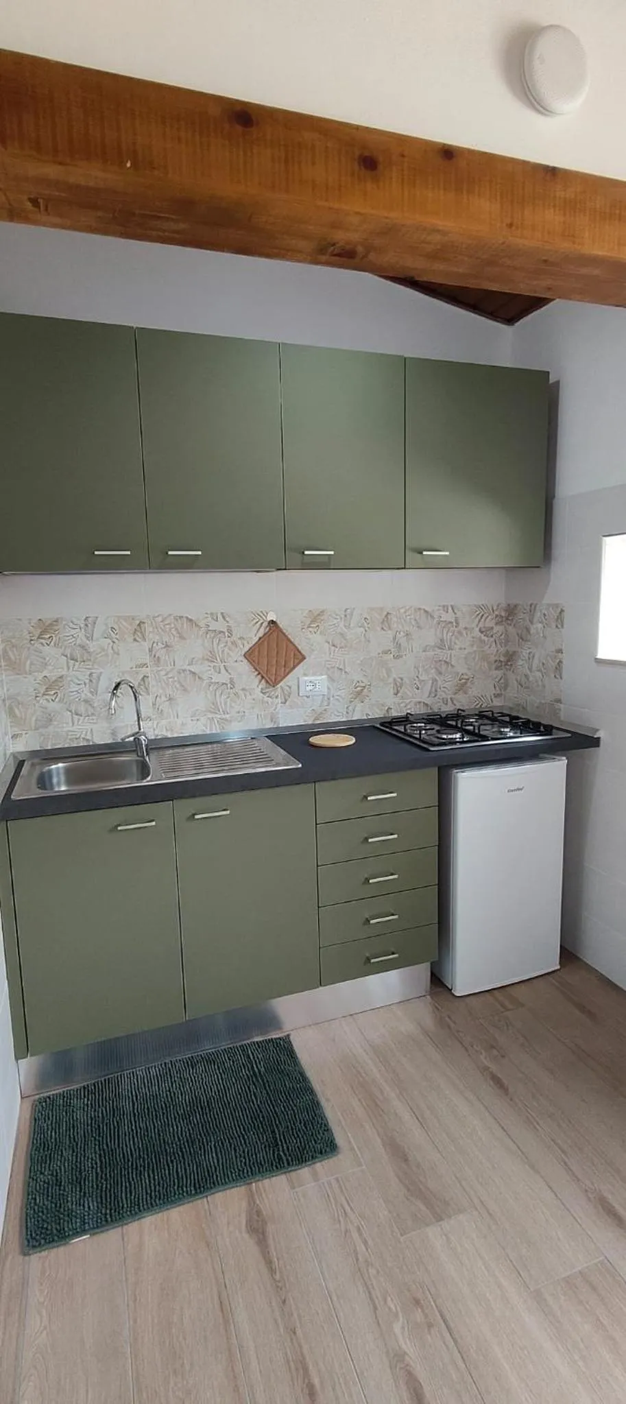 Kitchen or kitchenette in Residenza La Grazia Tropea - Free Parking -