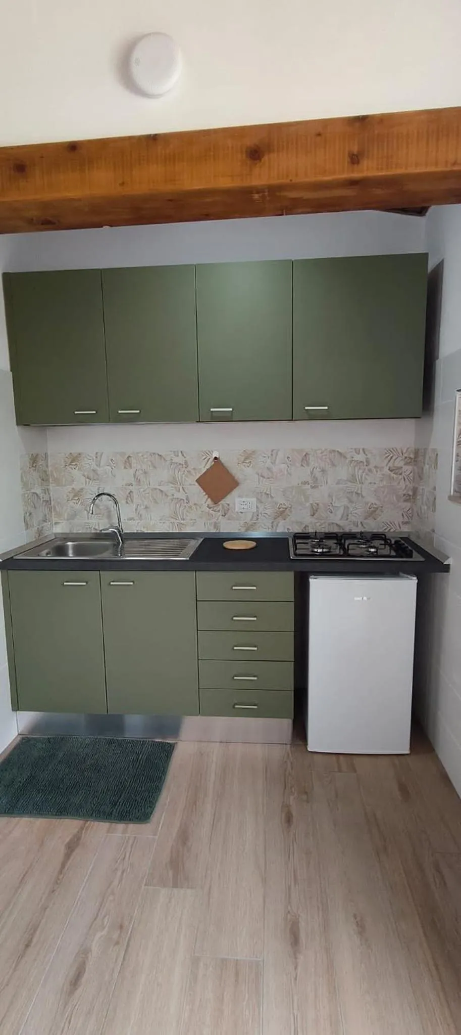 Kitchen or kitchenette in Residenza La Grazia Tropea - Free Parking -