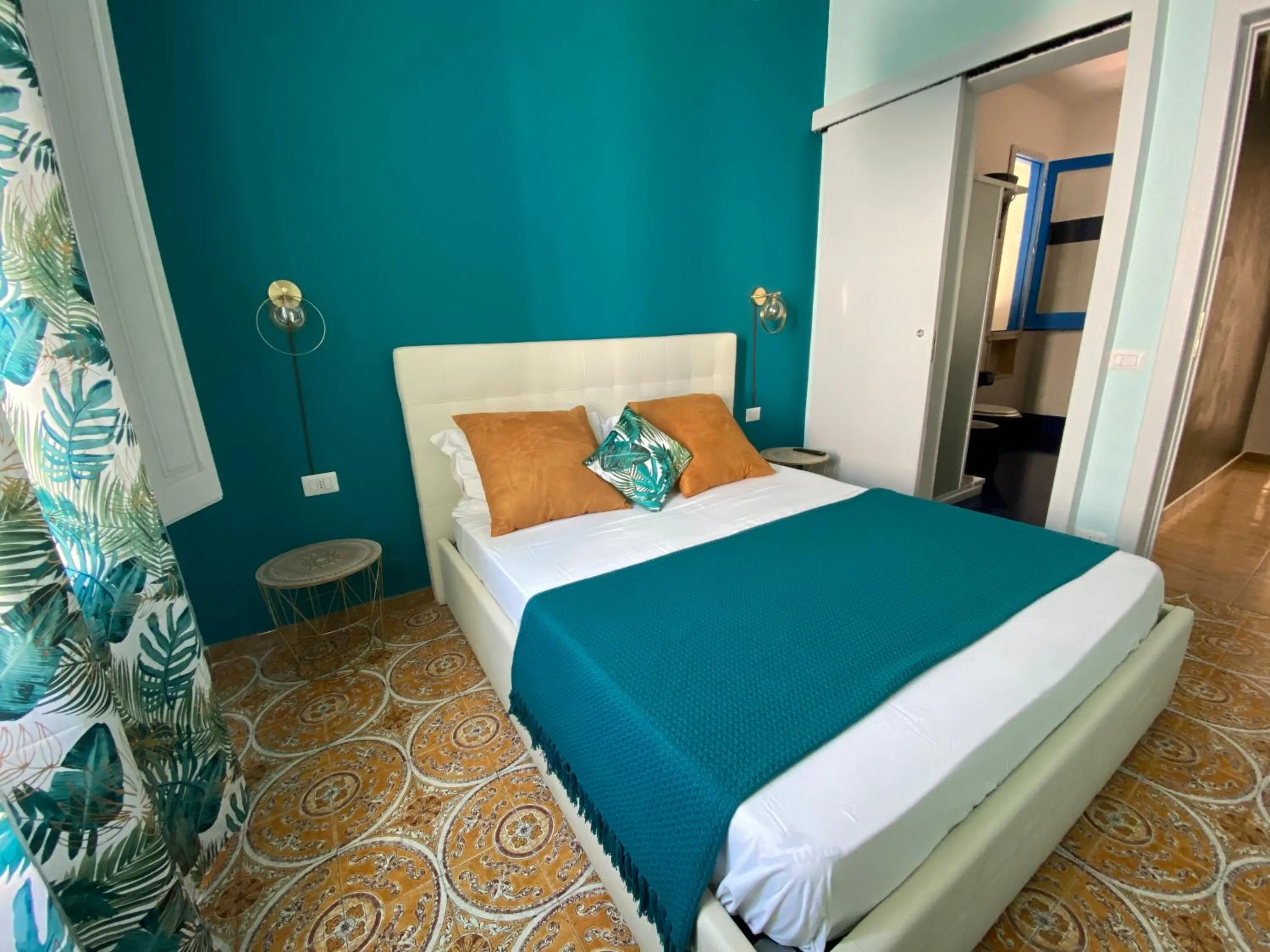 Bedroom in AFFITTACAMERE PIAZZA MAMELI