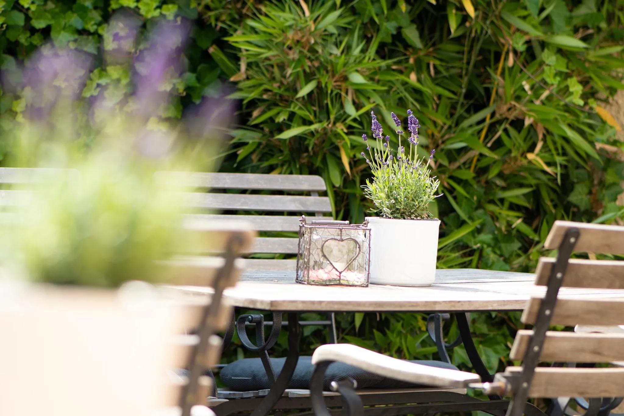 Patio in Brauers Landarthotel GmbH