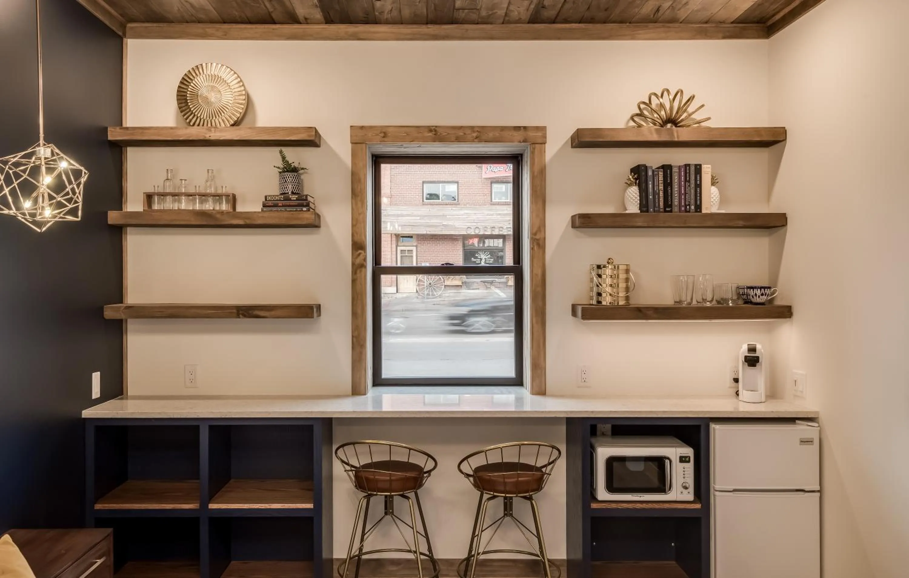 Kitchen or kitchenette in The Port of Prescott Boutique Hotel