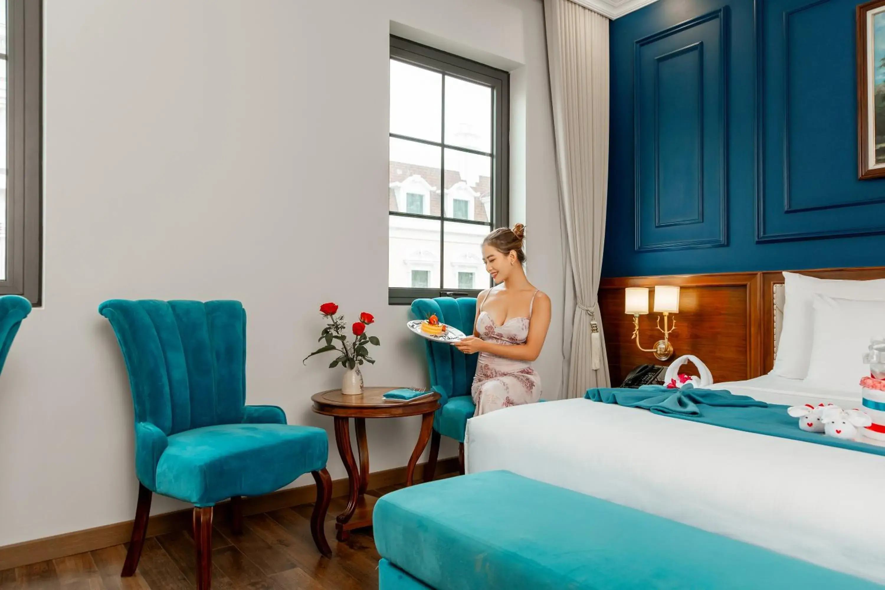 Bedroom, Bed in Grand Fleuve Boutique Bedroom, Bed in Grand Fleuve Boutique