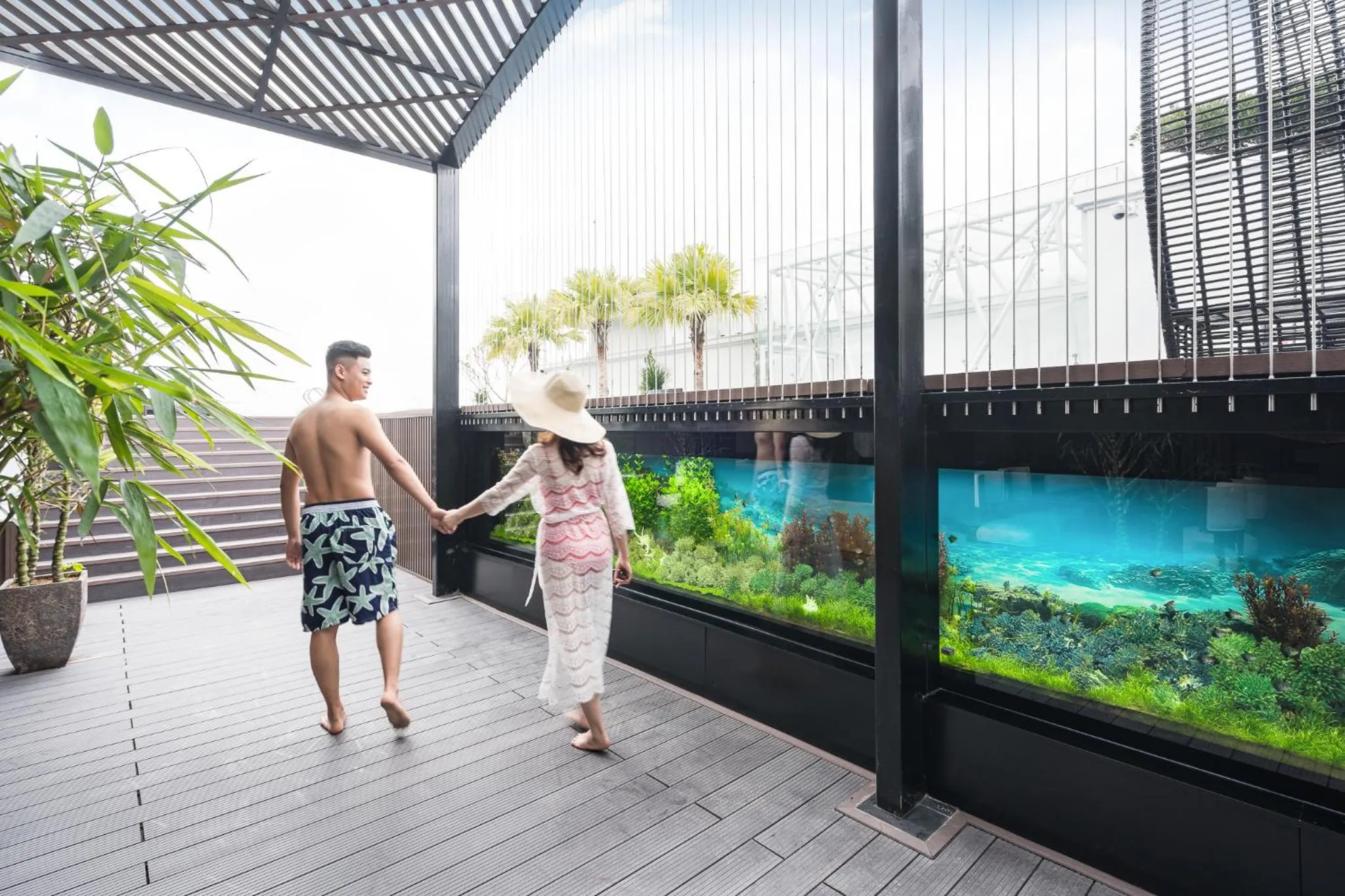 Swimming pool in Grand Fleuve Boutique