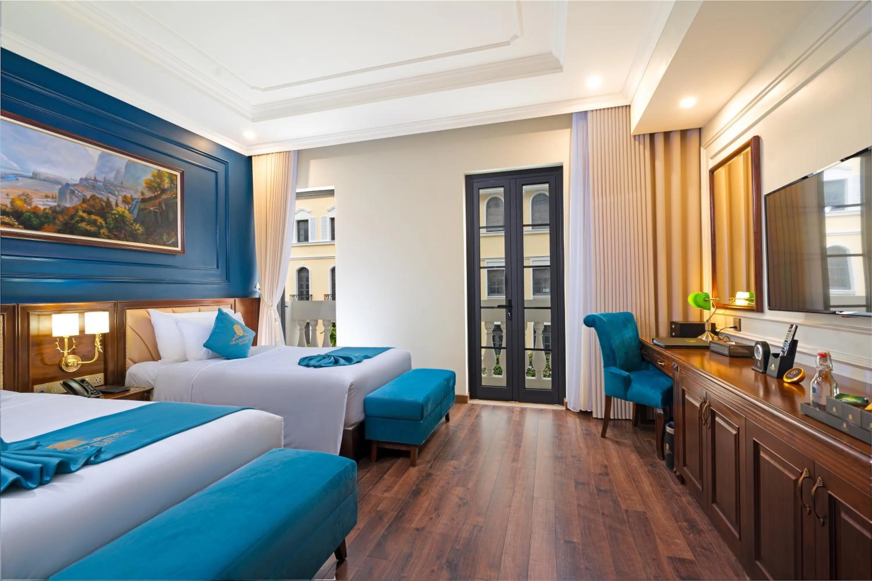 Bed in Grand Fleuve Boutique