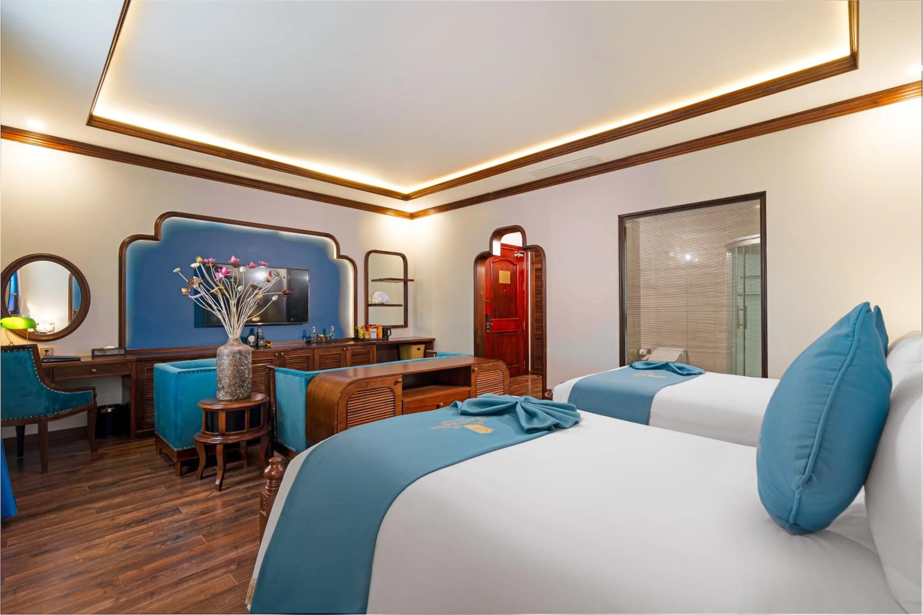 Bed in Grand Fleuve Boutique