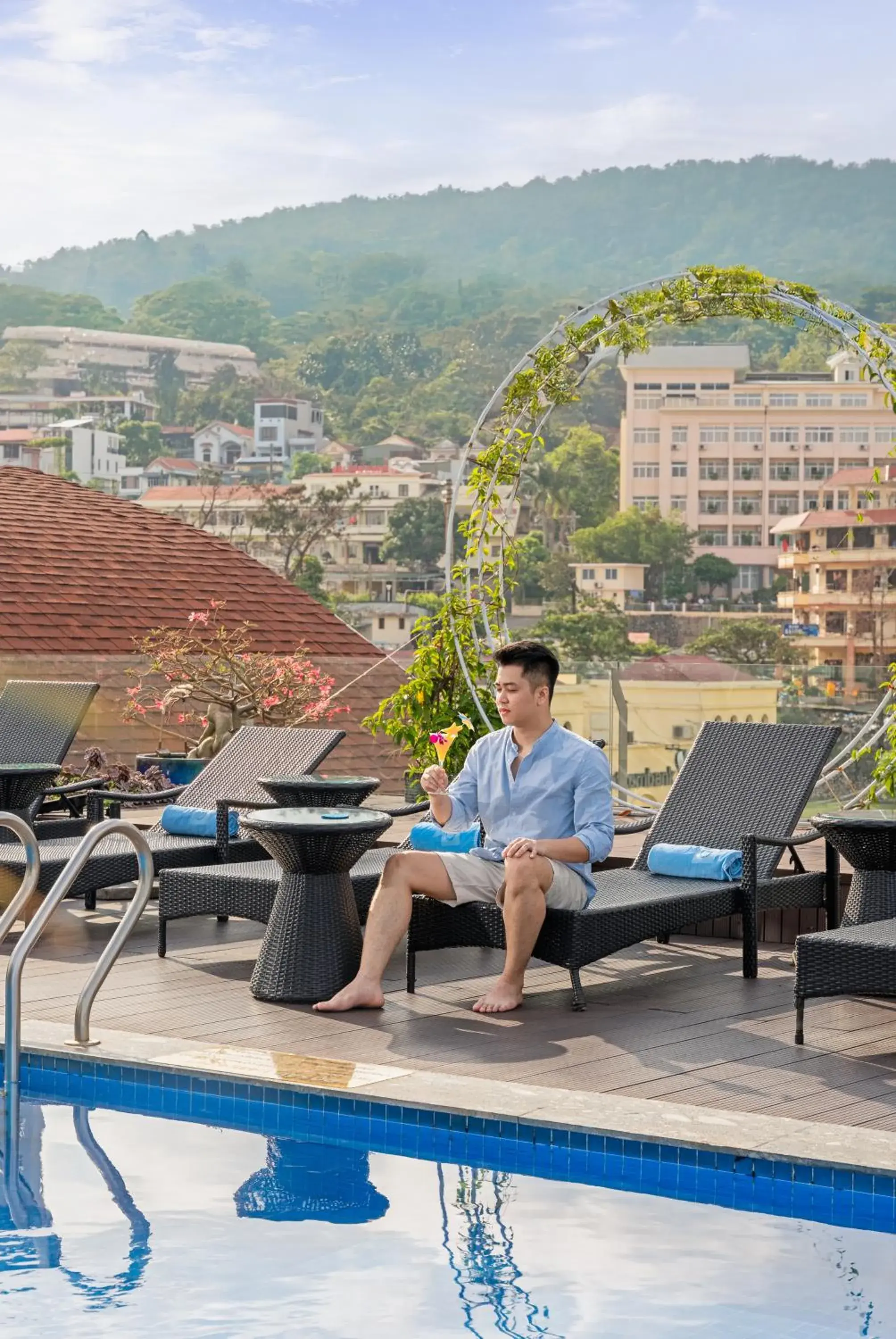 Swimming pool in Grand Fleuve Boutique Swimming pool in Grand Fleuve Boutique