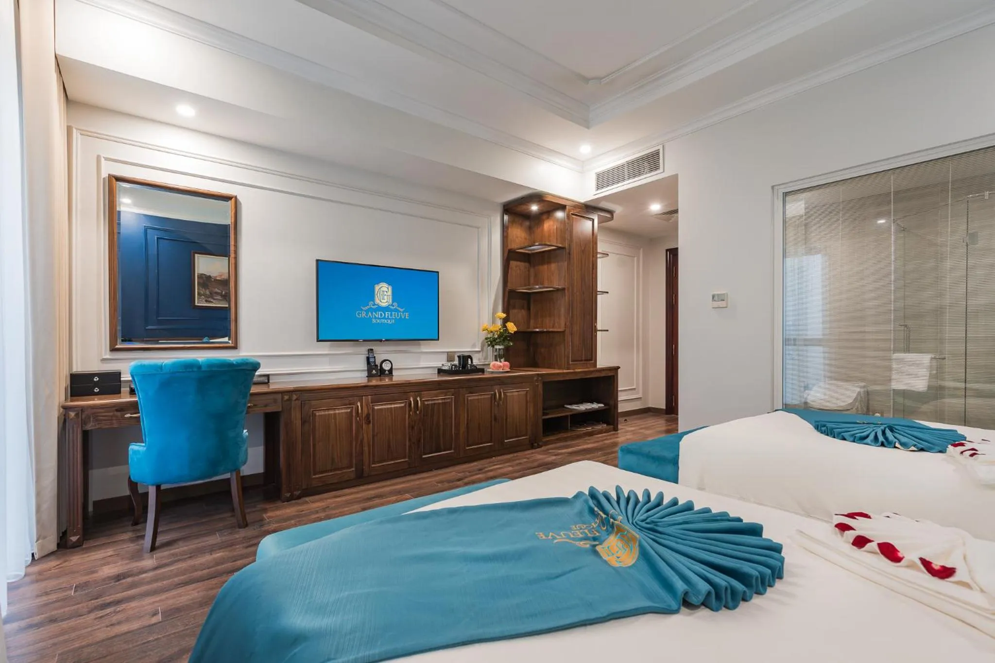 Bed in Grand Fleuve Boutique