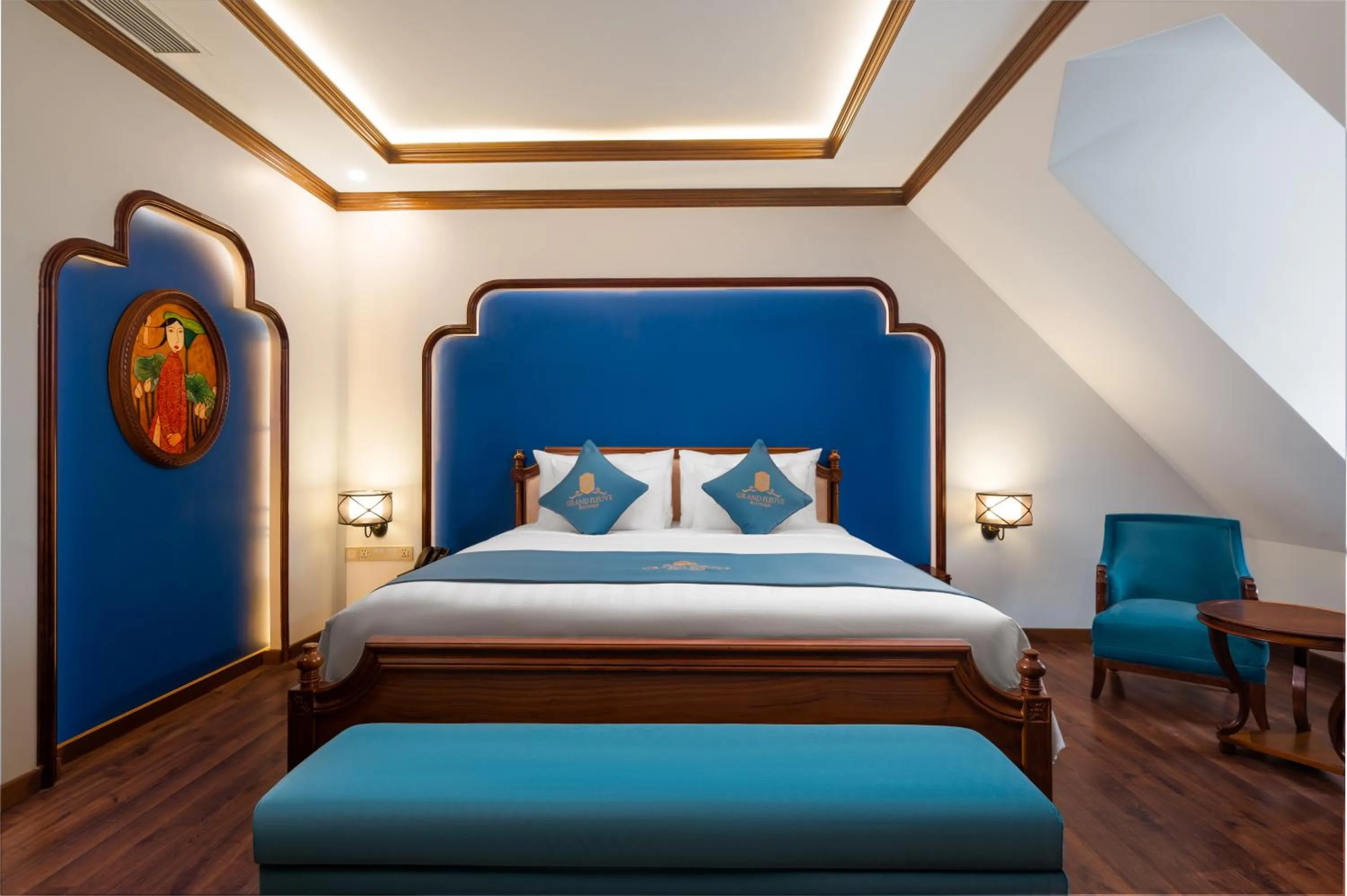 Bed in Grand Fleuve Boutique