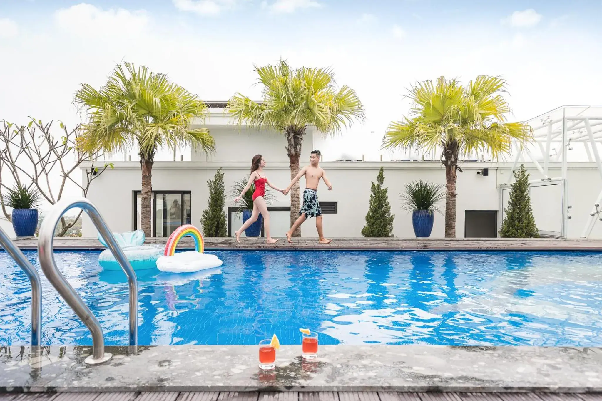 Swimming pool in Grand Fleuve Boutique Swimming pool in Grand Fleuve Boutique