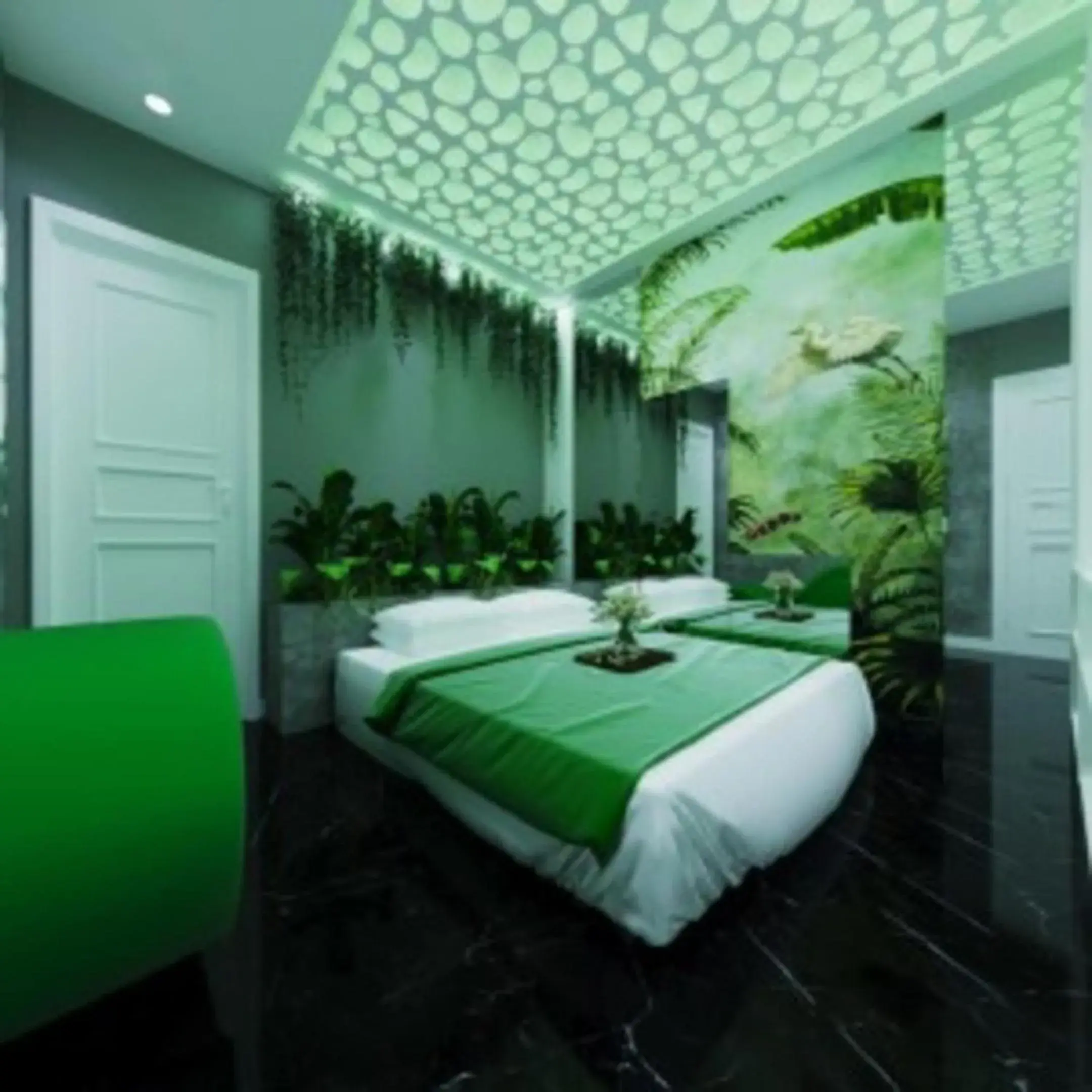 Property building in Quynh Huong Hotel Property building in Quynh Huong Hotel