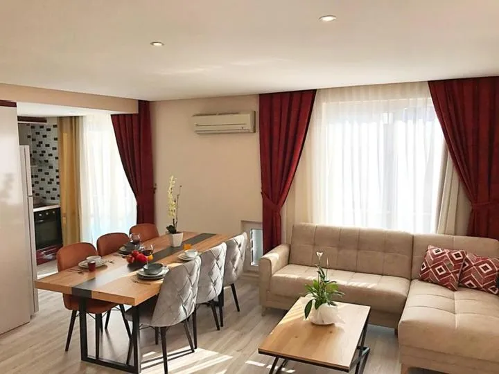 Living room in Alfa Apart Hotel