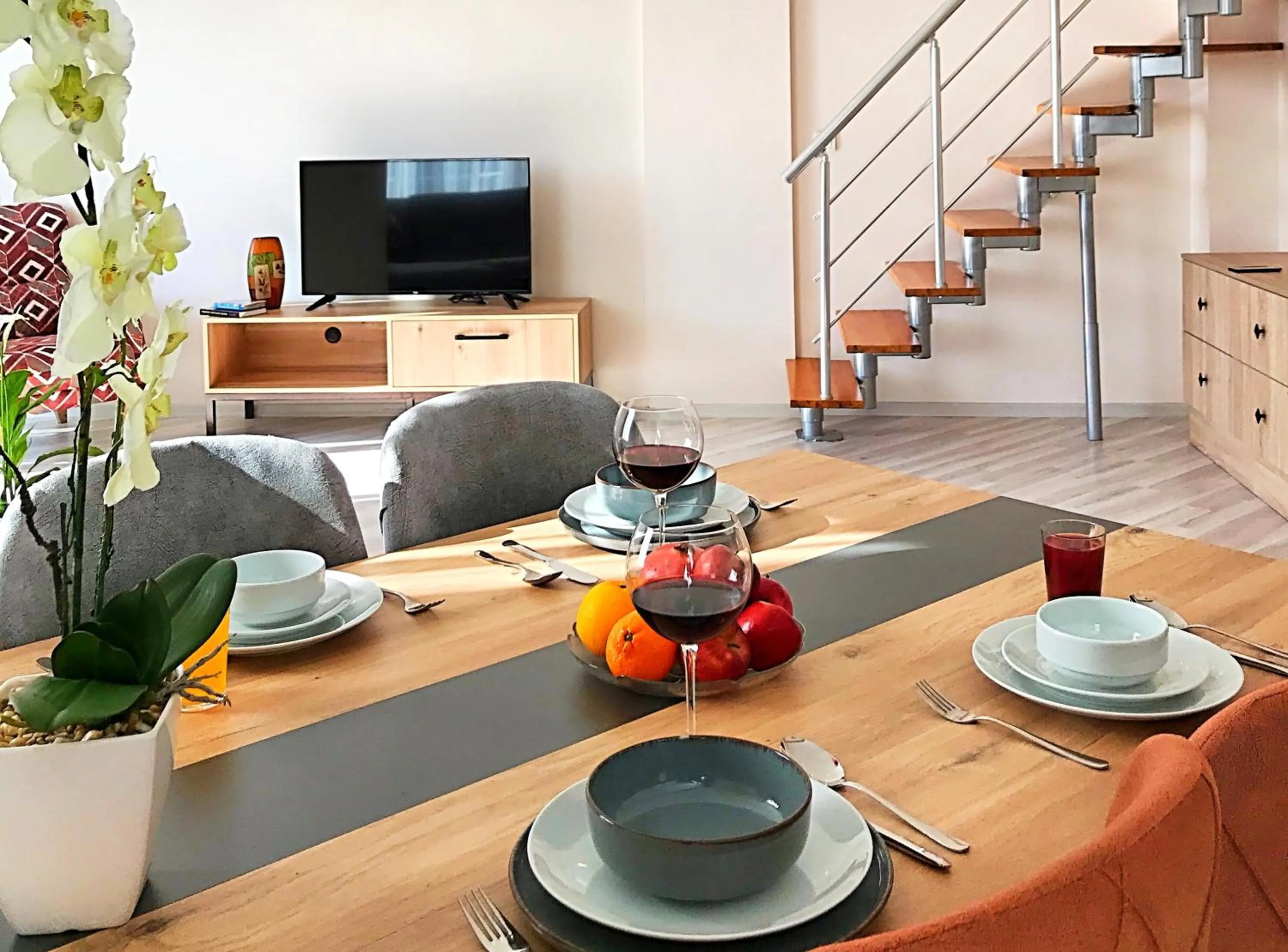 Dining area in Alfa Apart Hotel