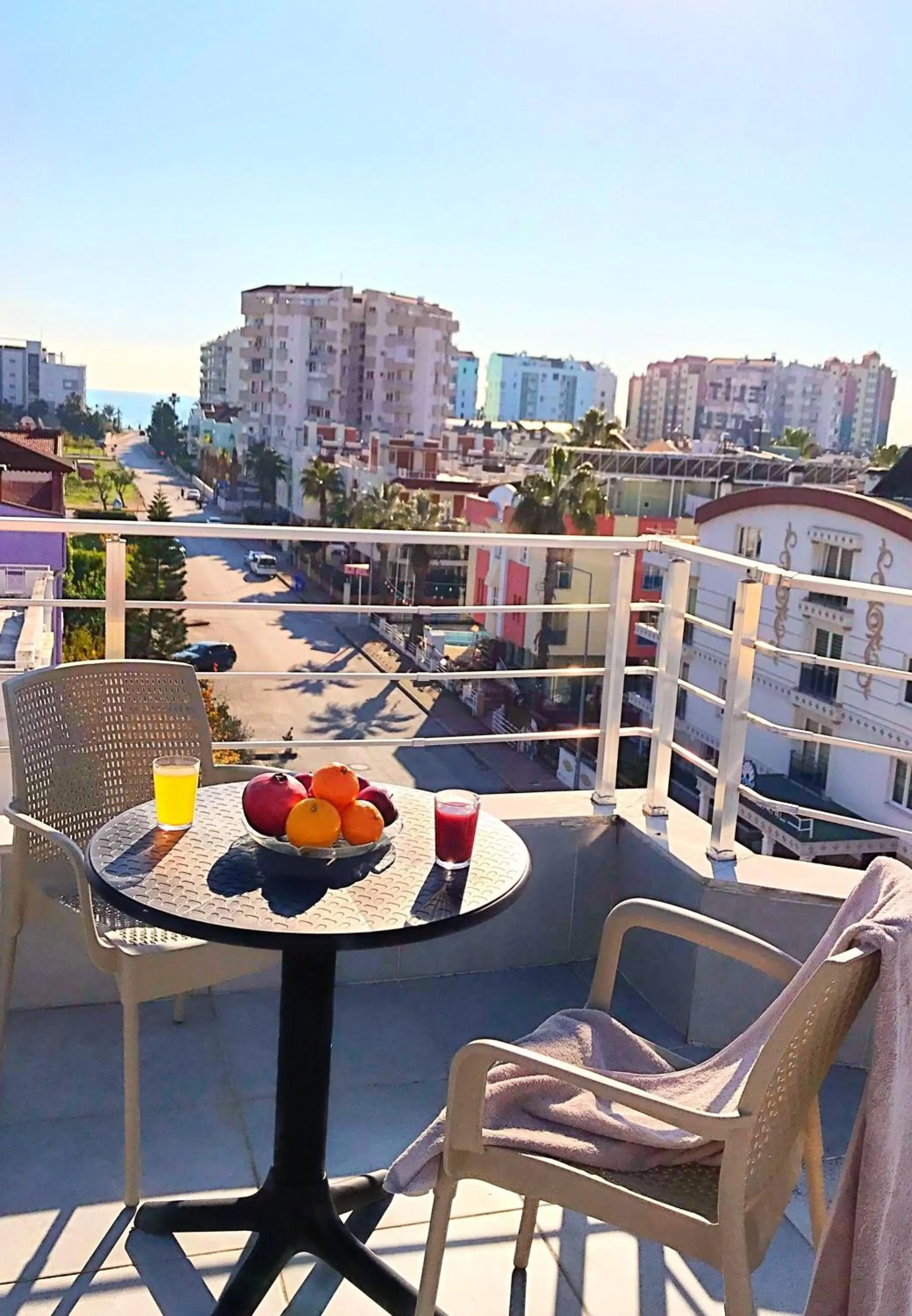 Balcony/Terrace in Alfa Apart Hotel