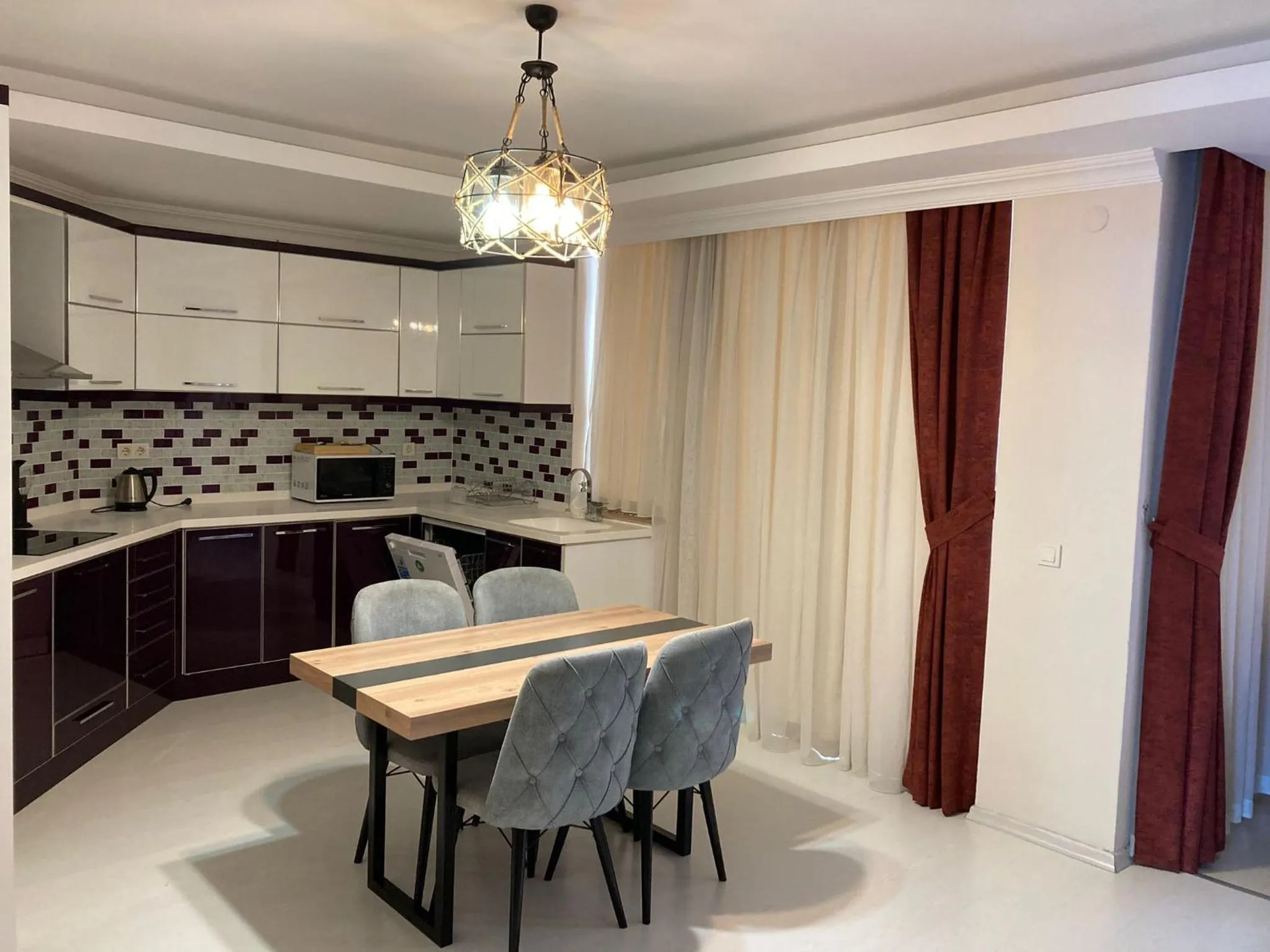 Dining area in Alfa Apart Hotel